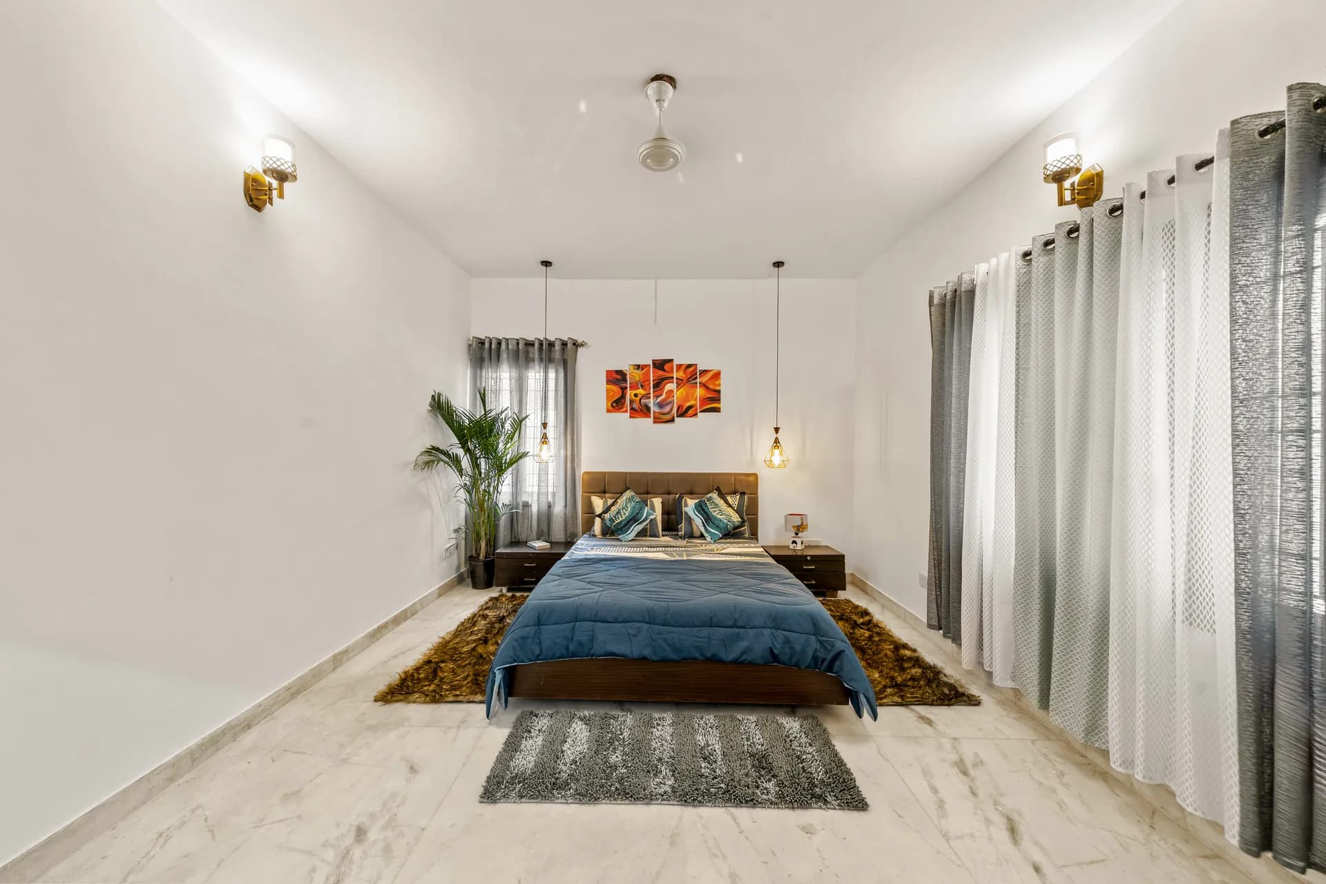 Third Bedroom 2 at Palm Paradise, Bengaluru