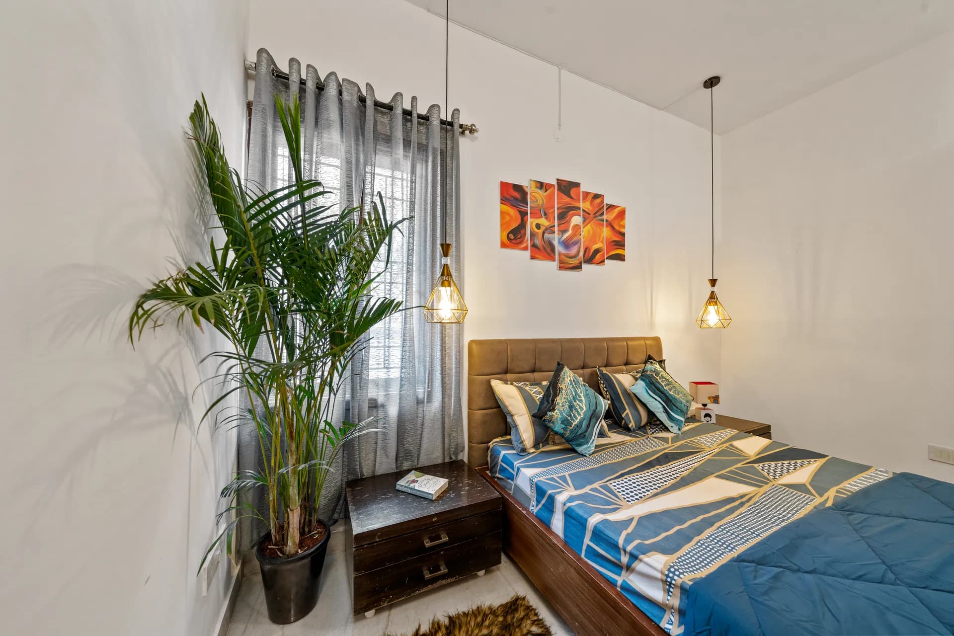 Third Bedroom 4 at Palm Paradise, Bengaluru