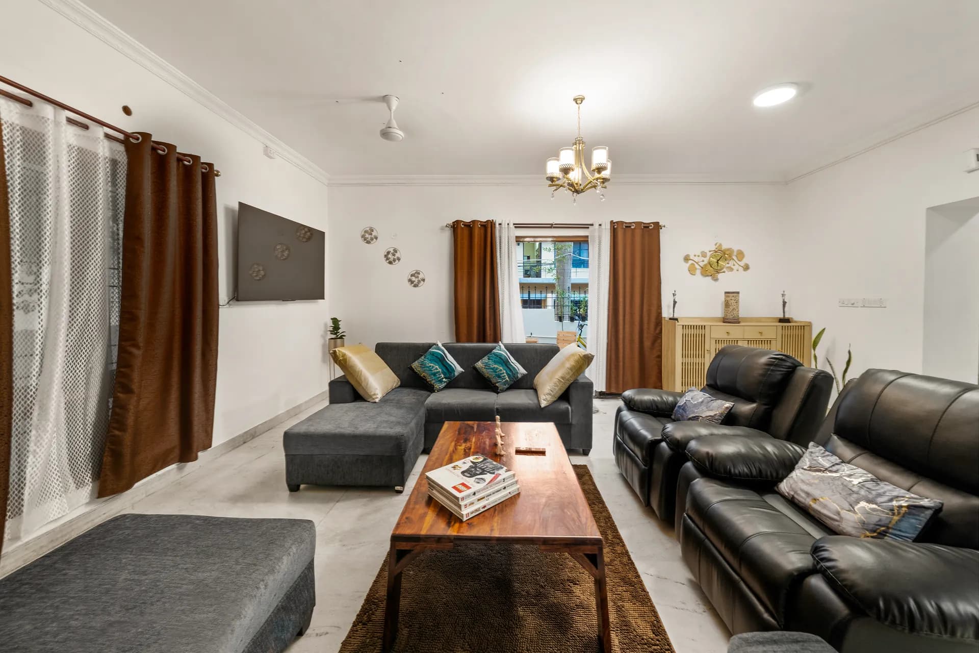 Living Area 3 at Palm Paradise, Bengaluru