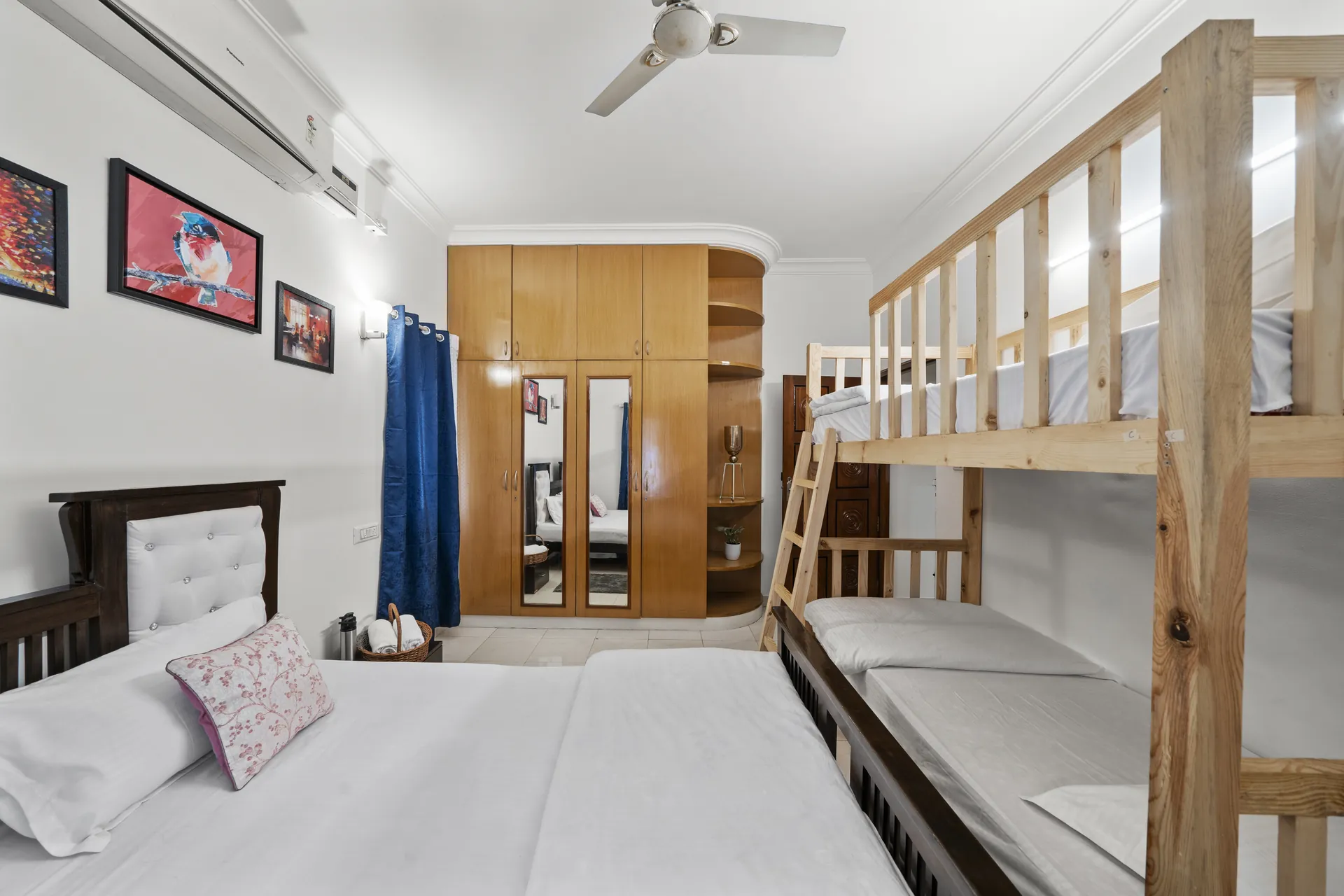 Second Bedroom 2 at Cascade Castle, Bengaluru