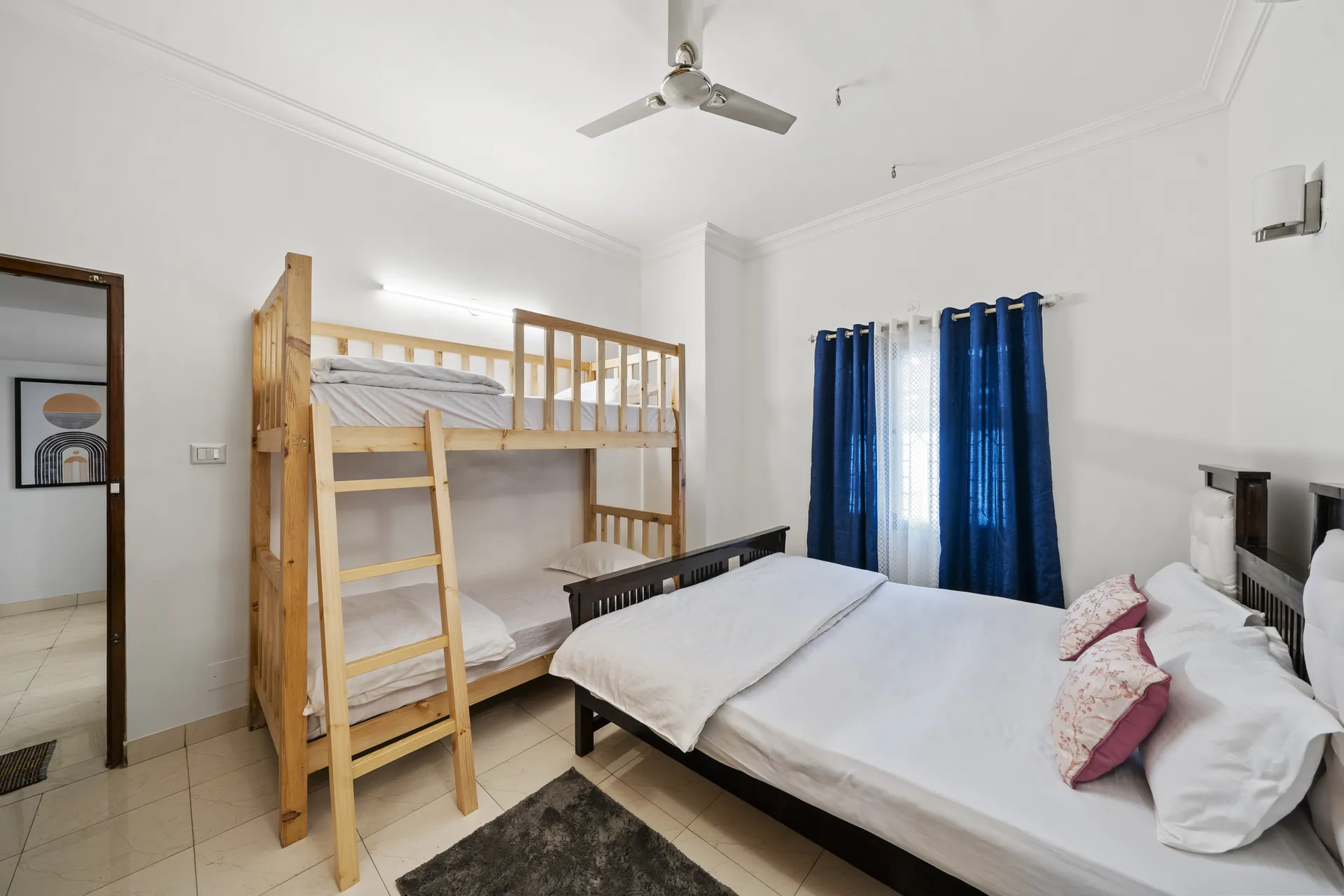 Second Bedroom 1 at Cascade Castle, Bengaluru
