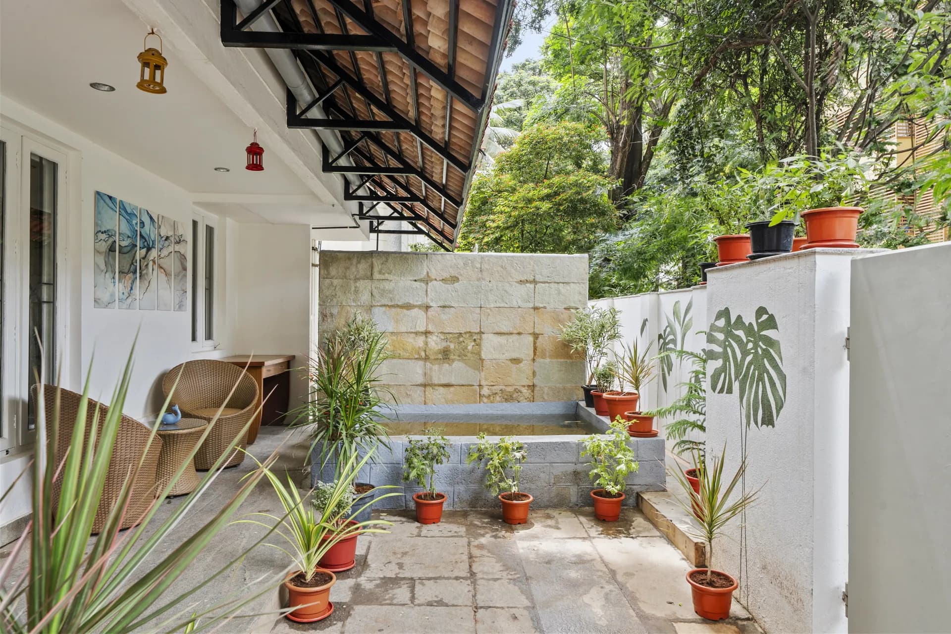 Entrance and Parking 6 at Cascade Castle, Bengaluru