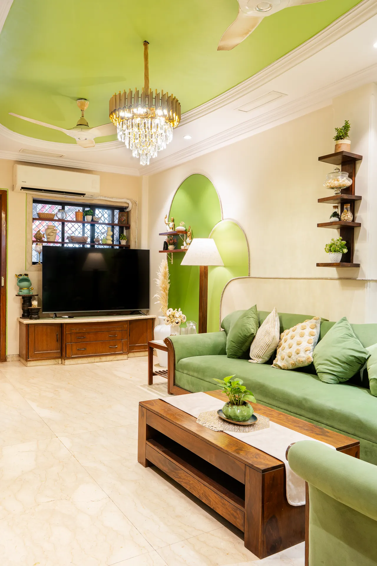 Living Area 2 at Garden Veil, Mumbai