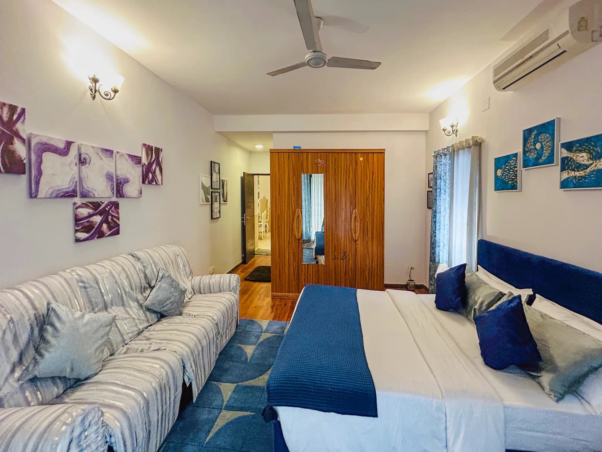 Second Bedroom 5 at Casa Blu, Bengaluru