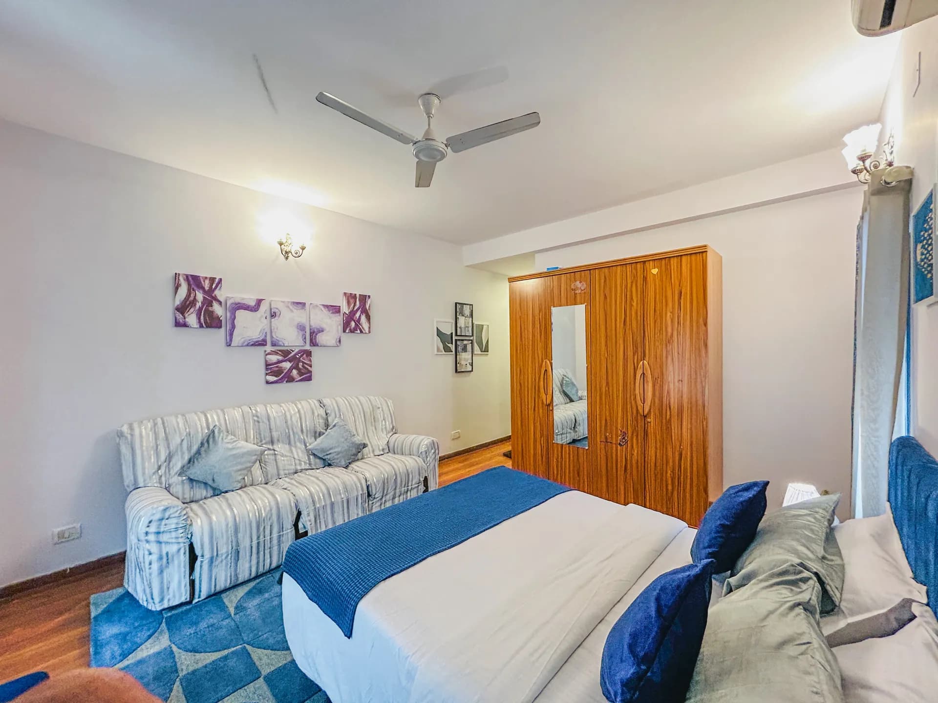 Second Bedroom 4 at Casa Blu, Bengaluru