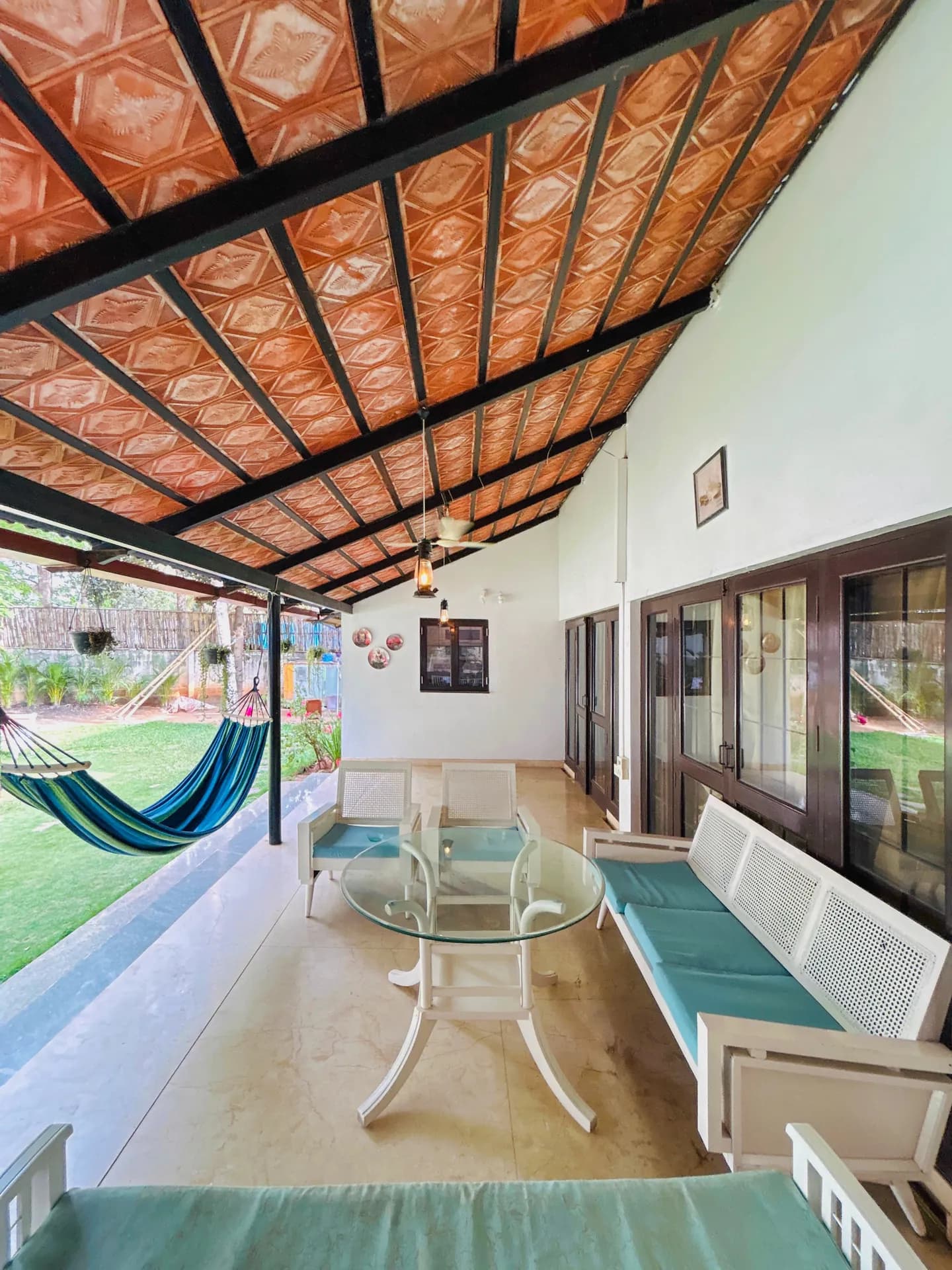 Outdoor Patio 2 at Casa Blu, Bengaluru