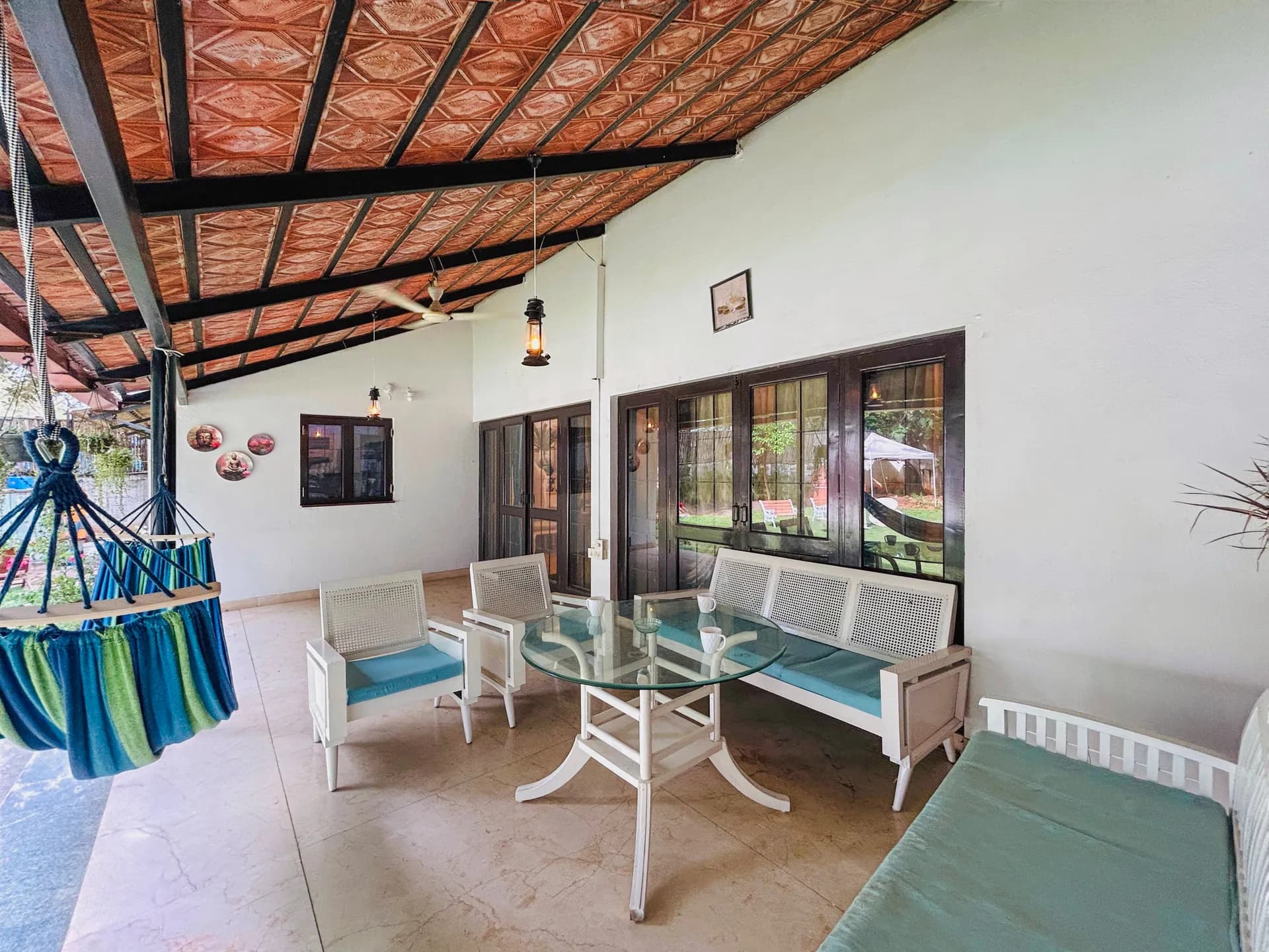 Outdoor Patio 1 at Casa Blu, Bengaluru