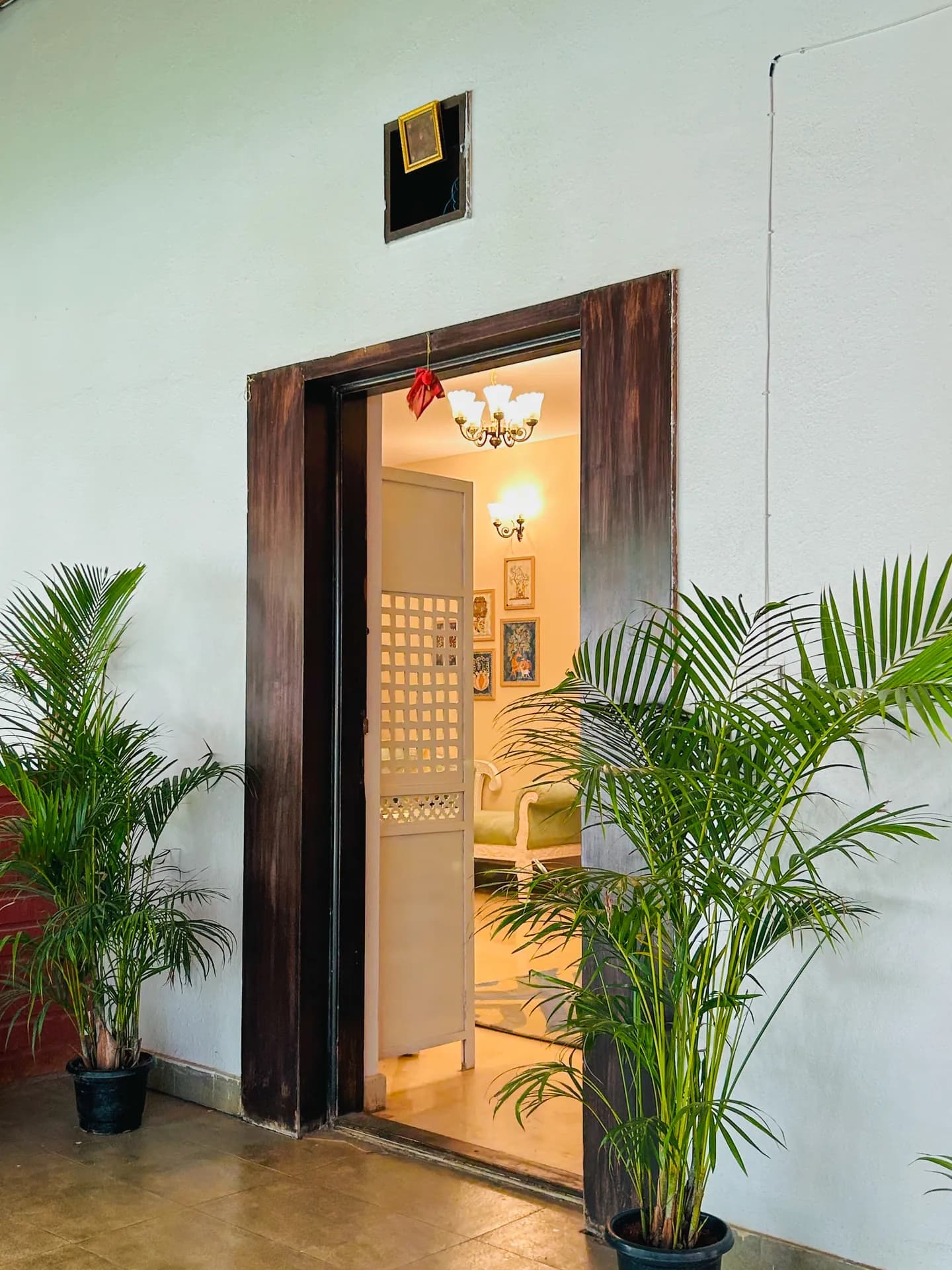 Entrance and Parking 7 at Casa Blu, Bengaluru