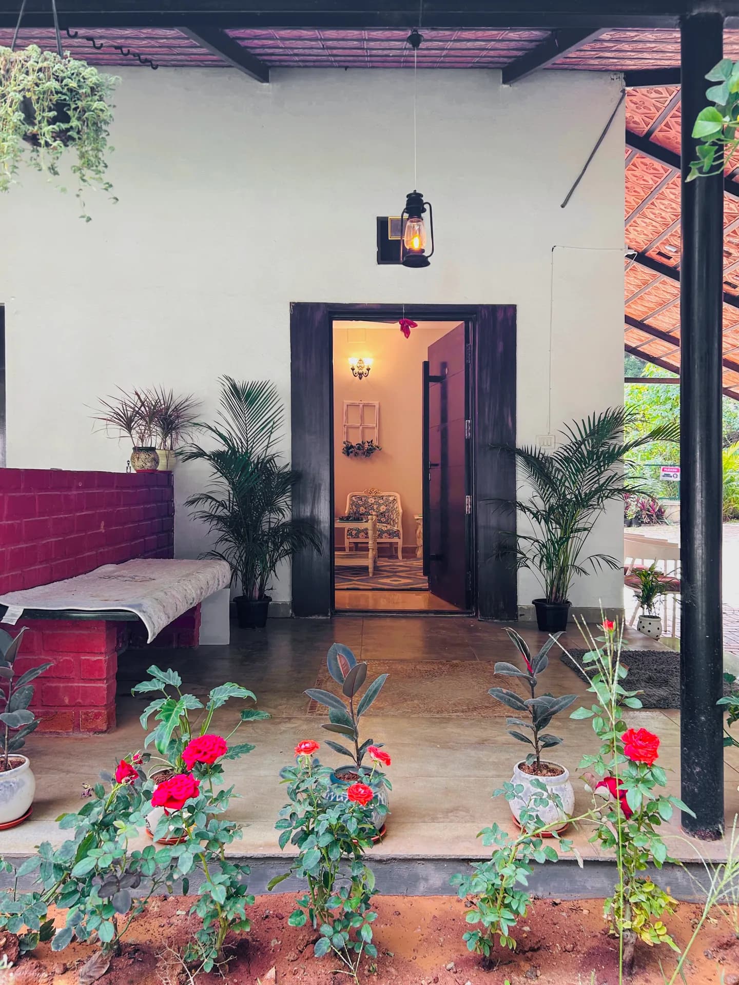 Entrance and Parking 6 at Casa Blu, Bengaluru
