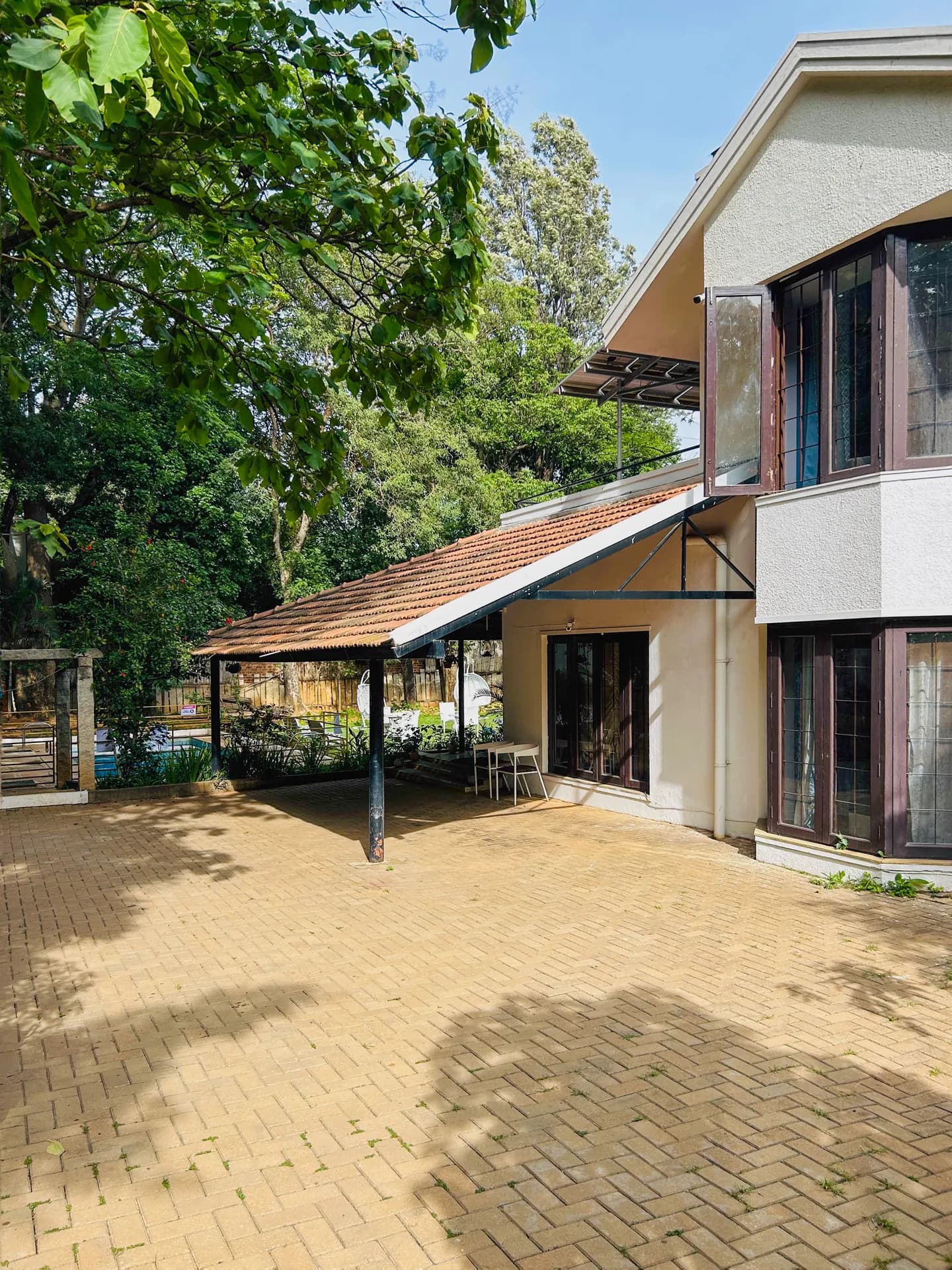 Entrance and Parking 2 at Casa Blu, Bengaluru