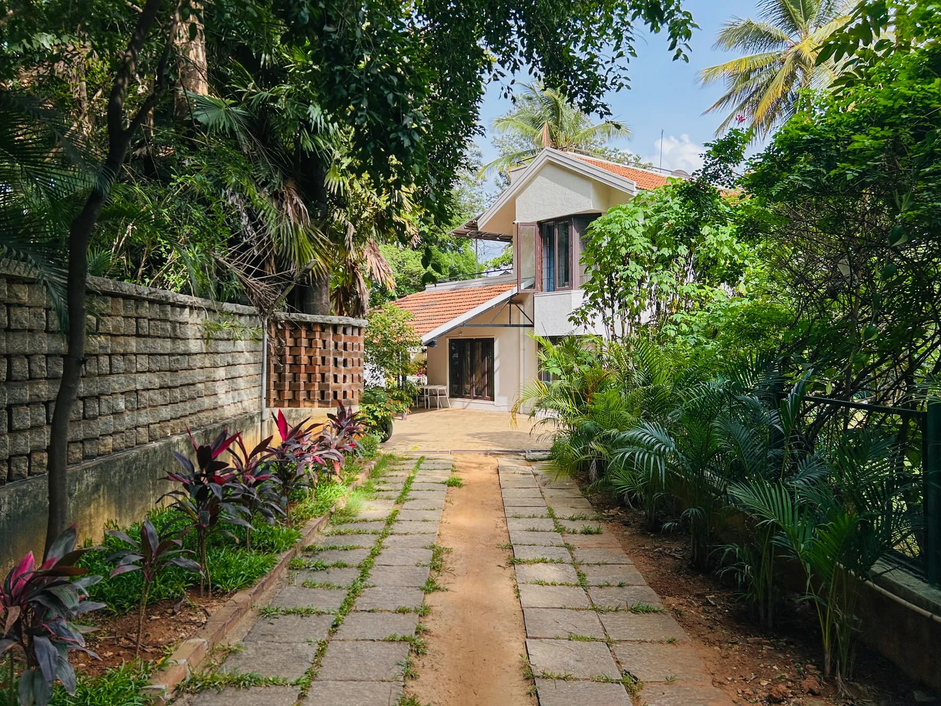 Entrance and Parking 1 at Casa Blu, Bengaluru