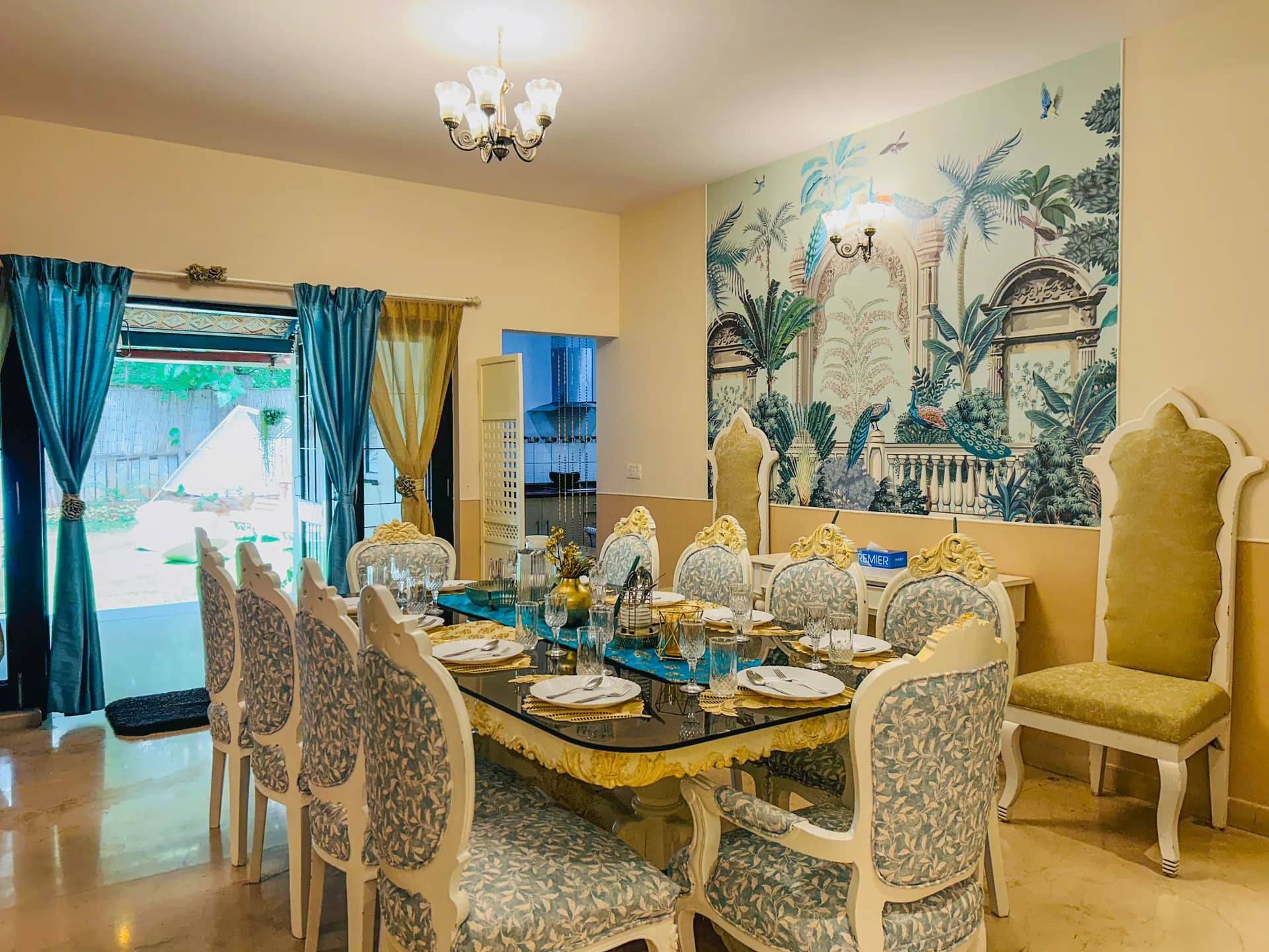 Dining Area 3 at Casa Blu, Bengaluru