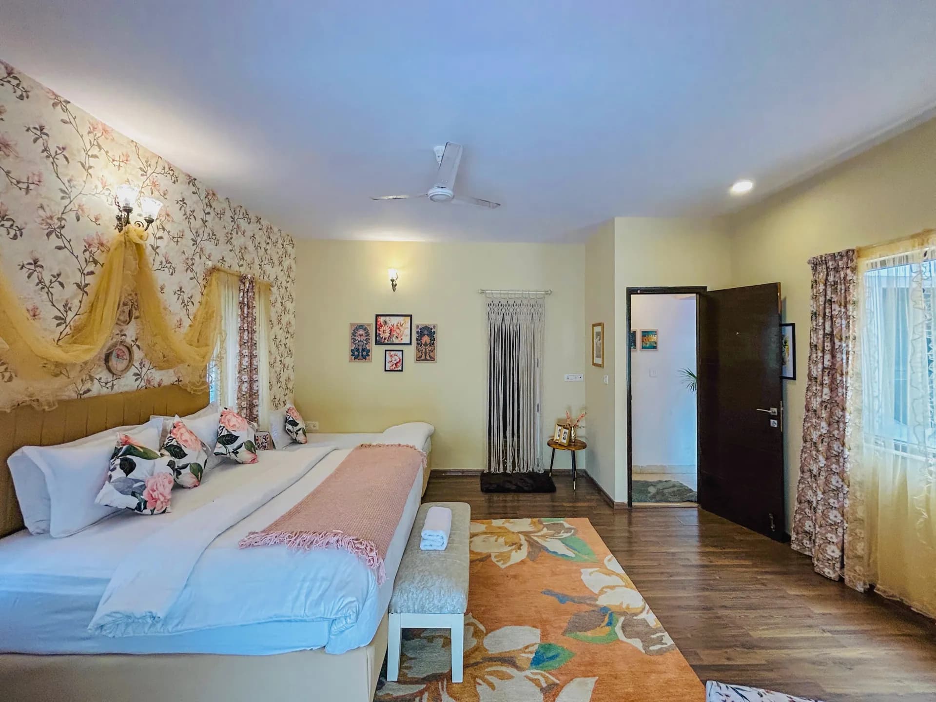 First Bedroom 5 at Casa Blu, Bengaluru