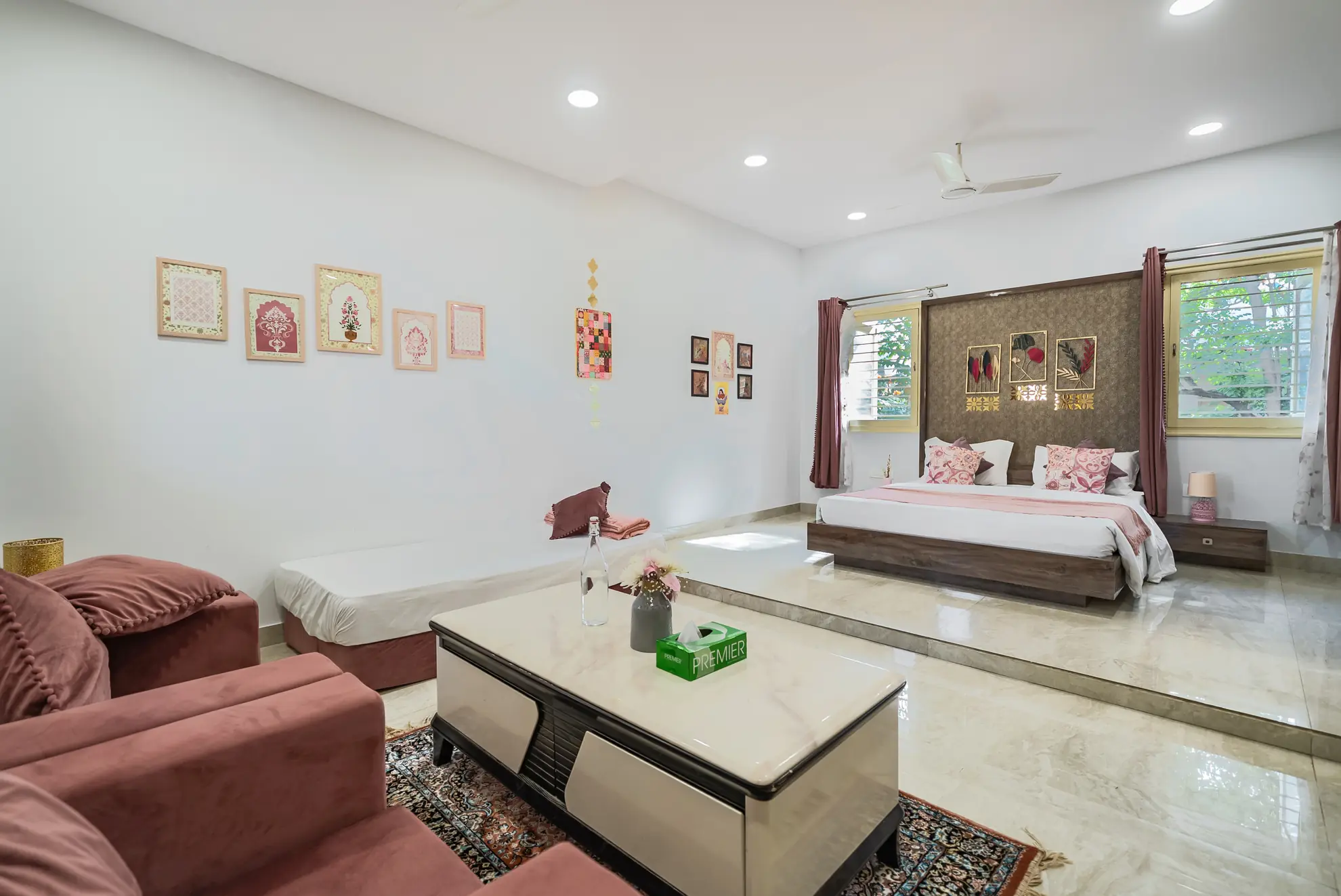 First Bedroom 7 at Namma Morocco, Bengaluru