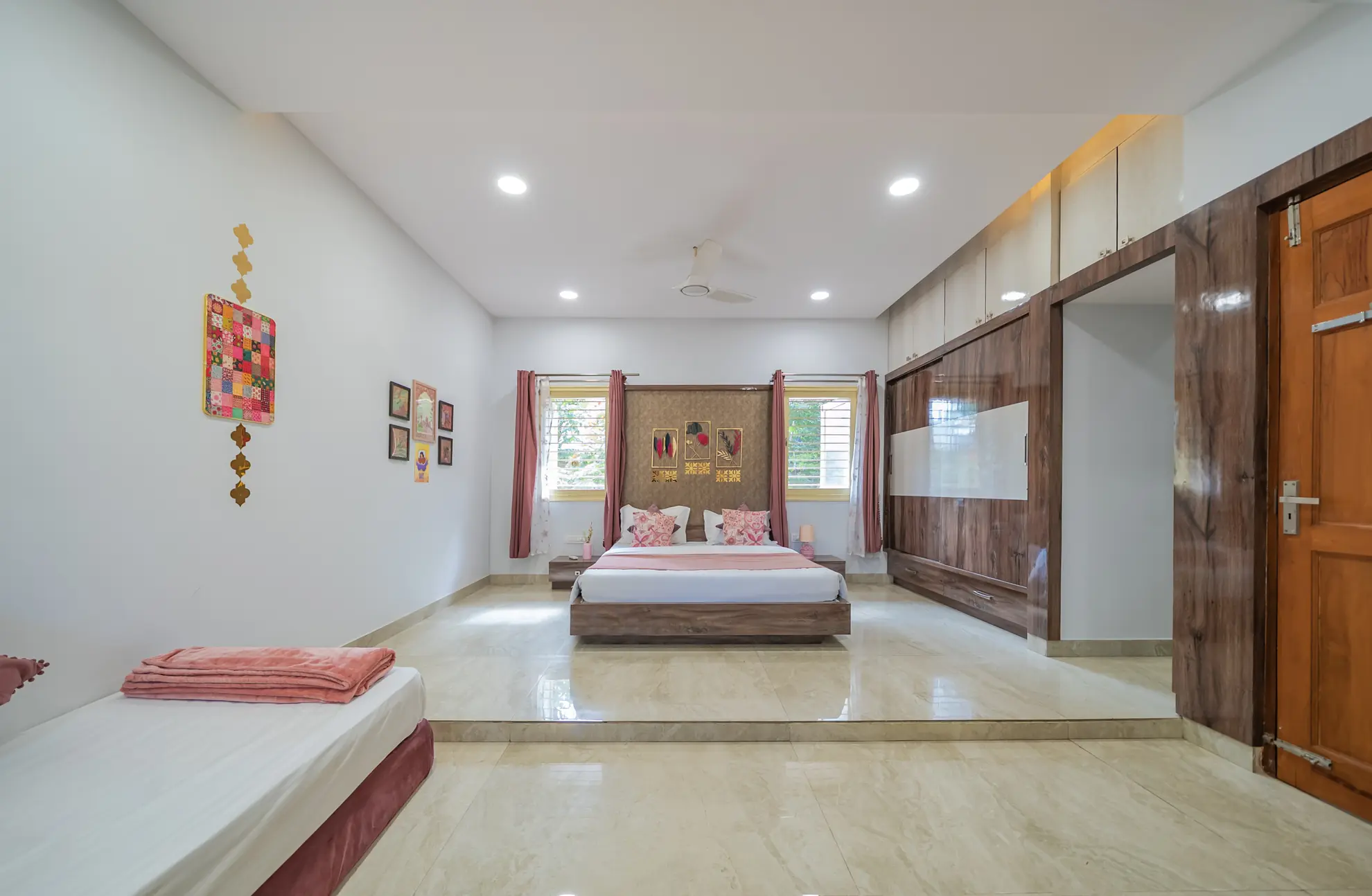 First Bedroom 4 at Namma Morocco, Bengaluru