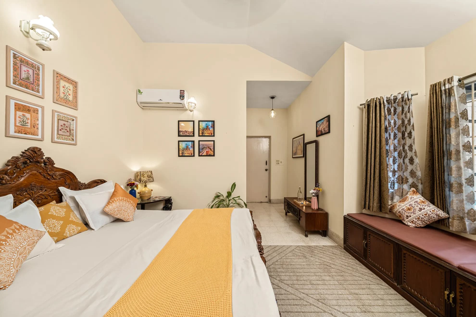 Second Bedroom 5 at Heritage Haven, Bengaluru