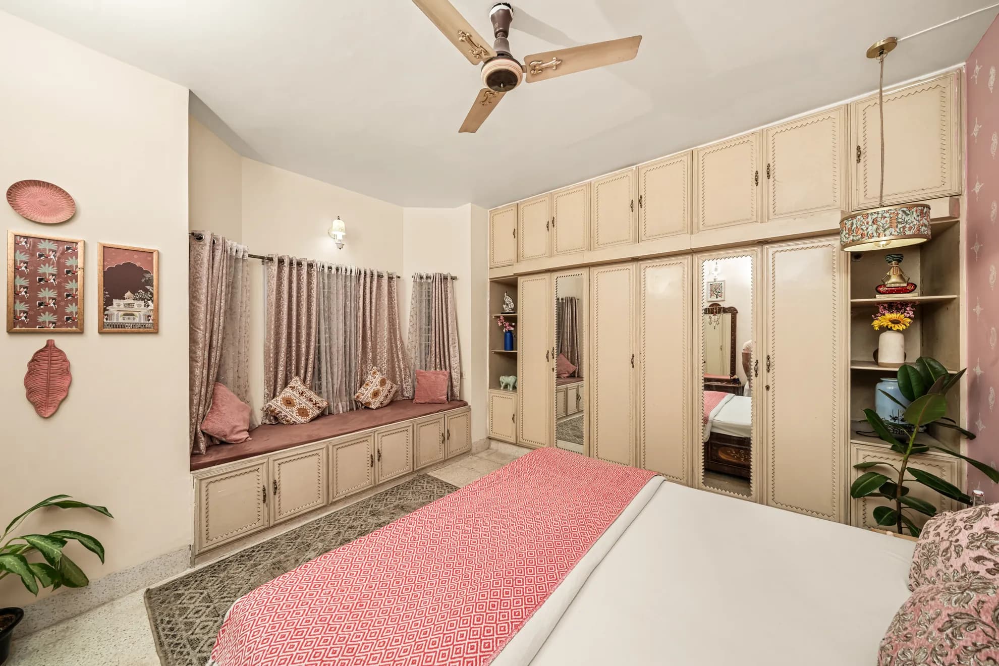 Third Bedroom 6 at Heritage Haven, Bengaluru