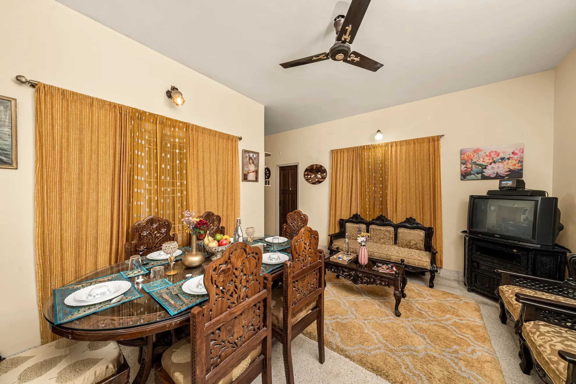 Lounge 1 at Heritage Haven, Bengaluru