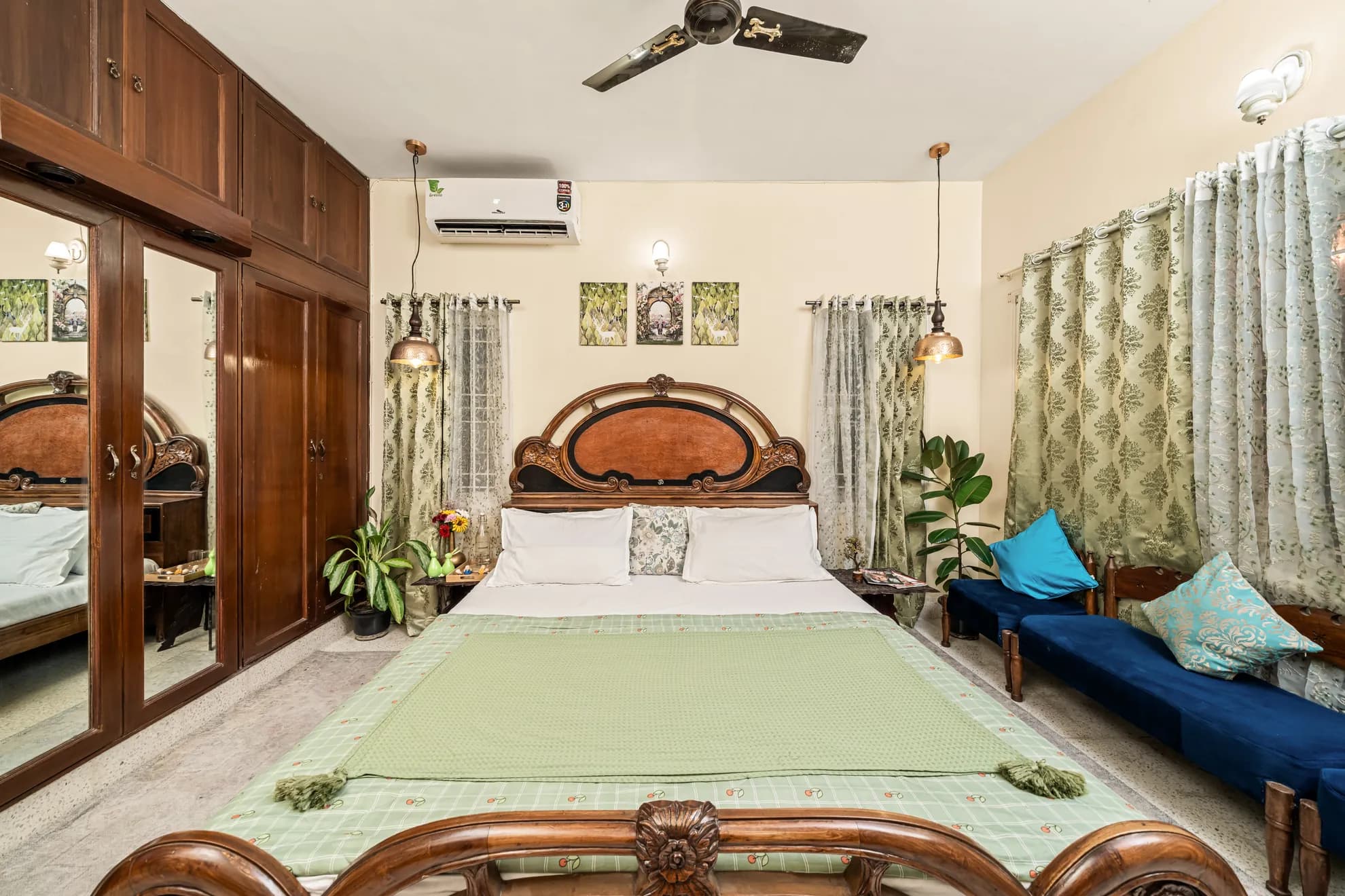 Fourth Bedroom 3 at Heritage Haven, Bengaluru