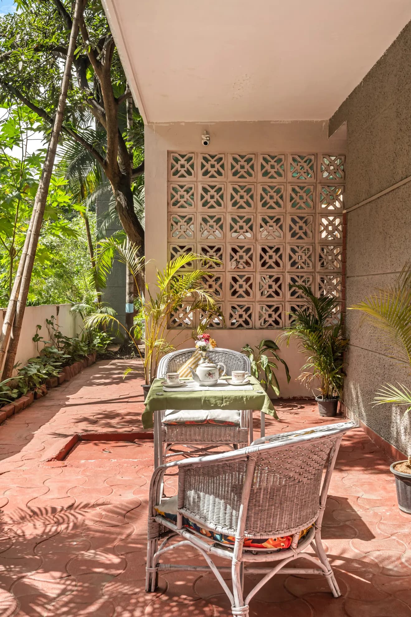 Outdoor Patio 9 at Heritage Haven, Bengaluru