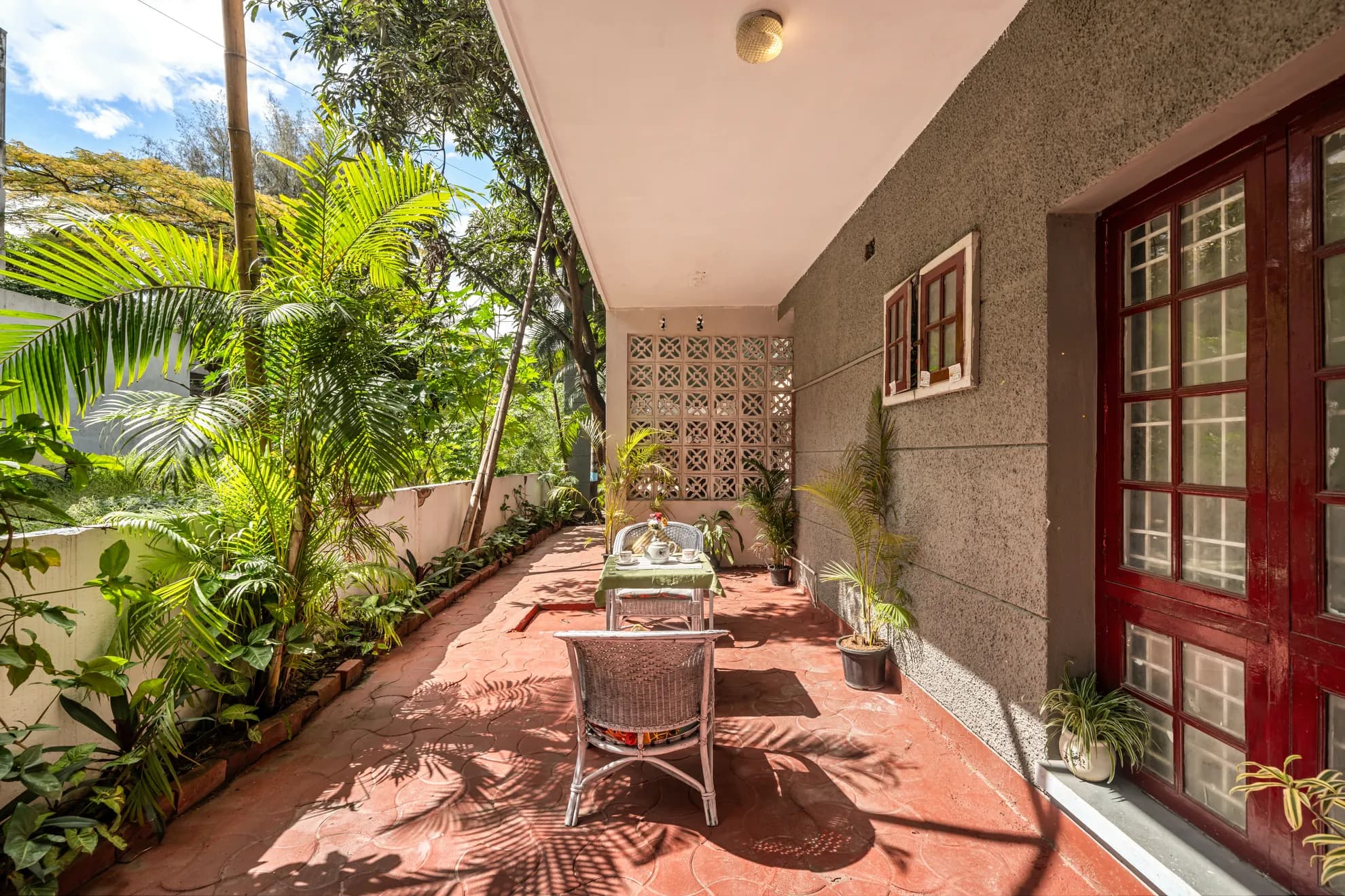 Outdoor Patio 10 at Heritage Haven, Bengaluru