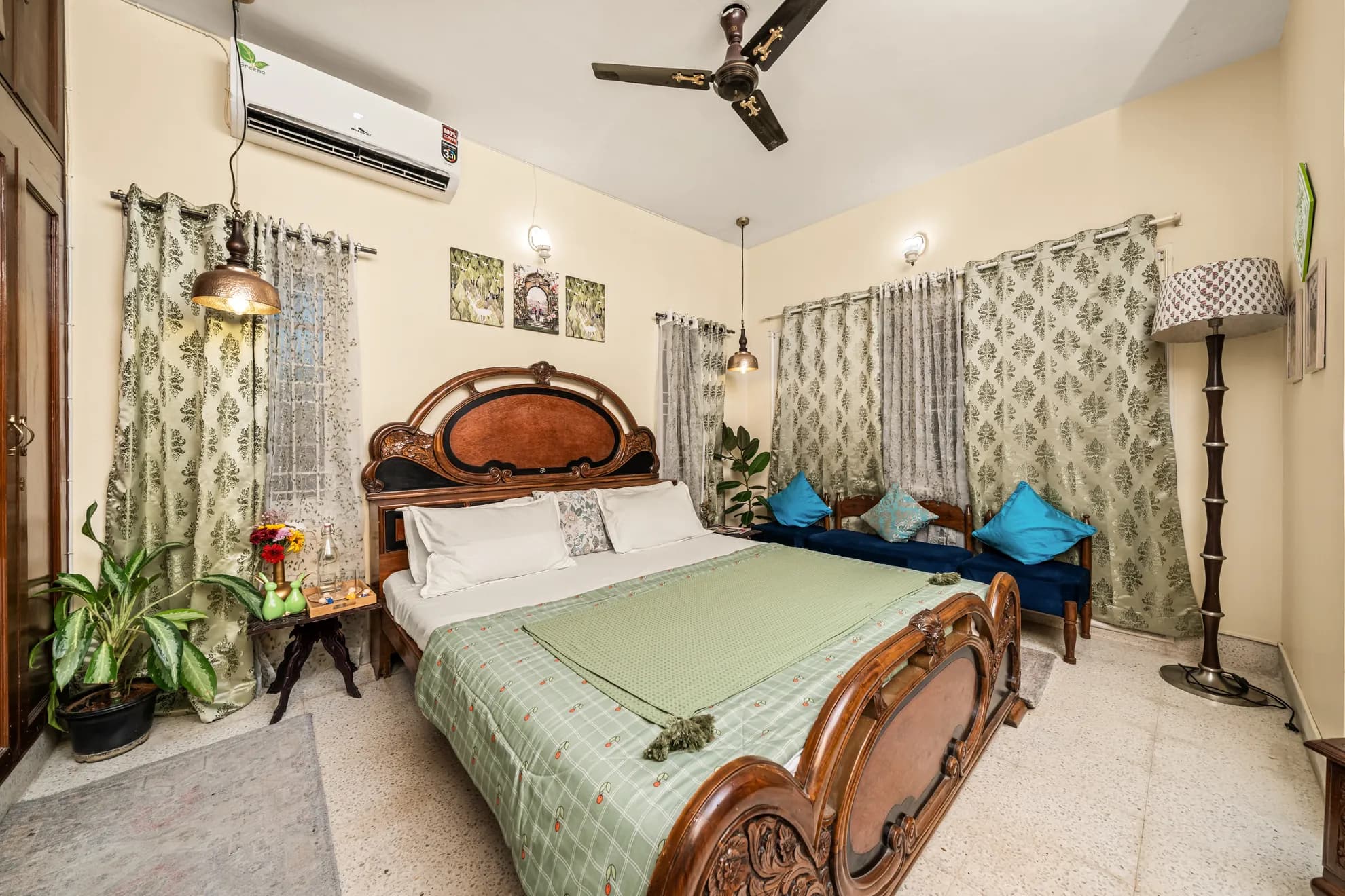 Fourth Bedroom 1 at Heritage Haven, Bengaluru