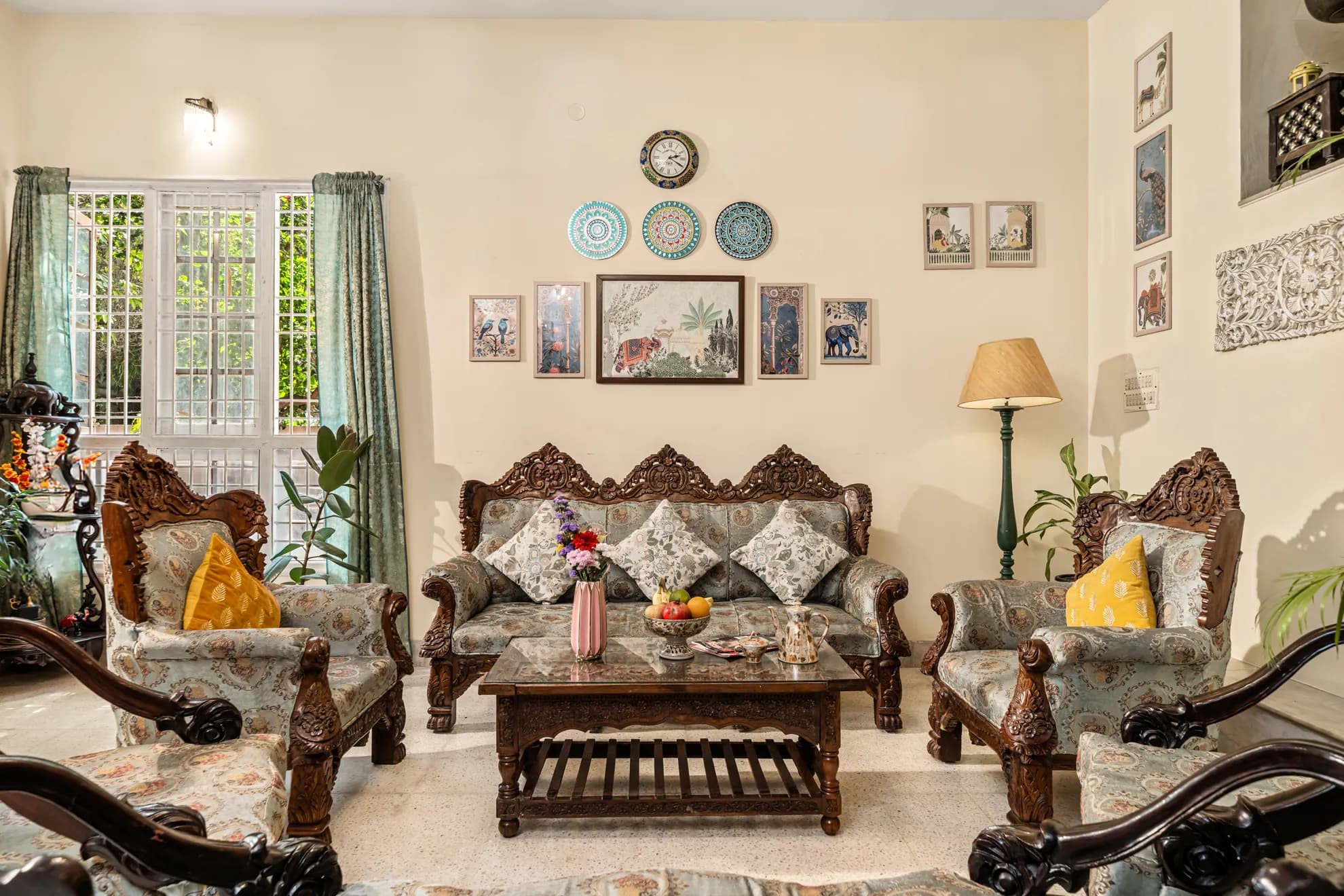 Living Area 3 at Heritage Haven, Bengaluru