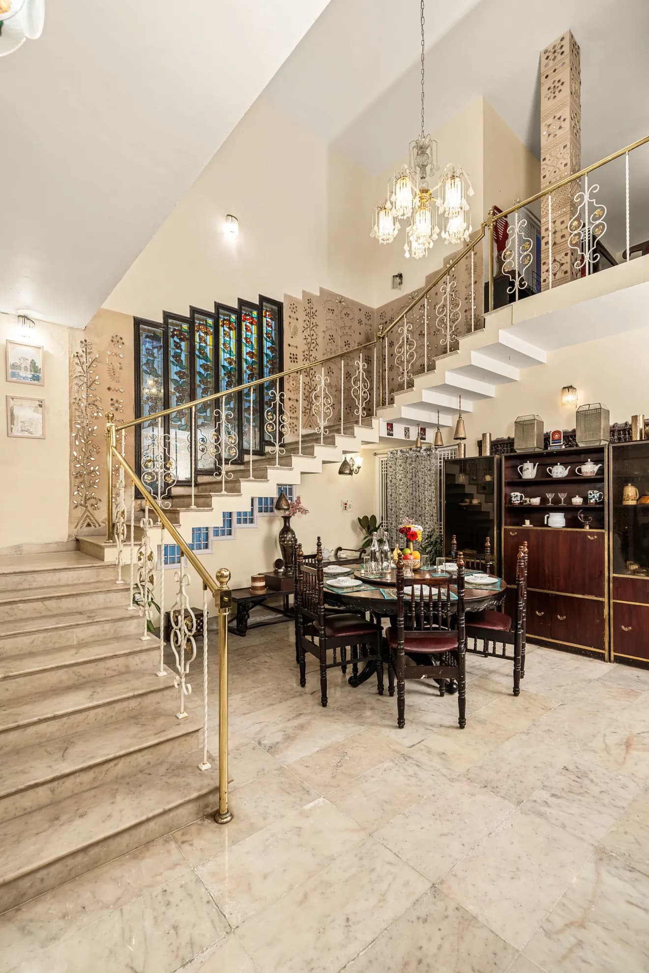 Dining Area 1 at Heritage Haven, Bengaluru