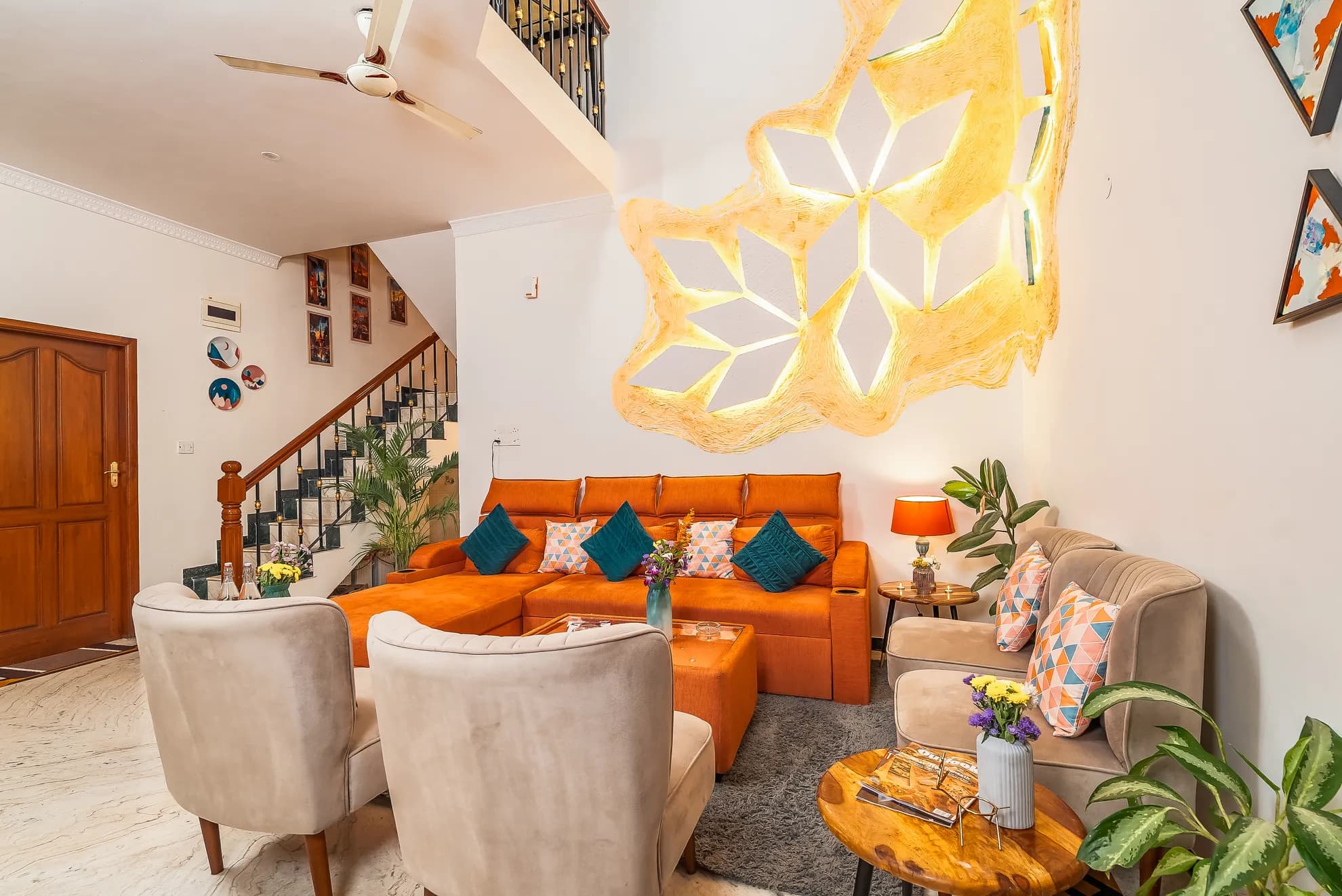 Living Area 5 at Vanta Grove, Bengaluru