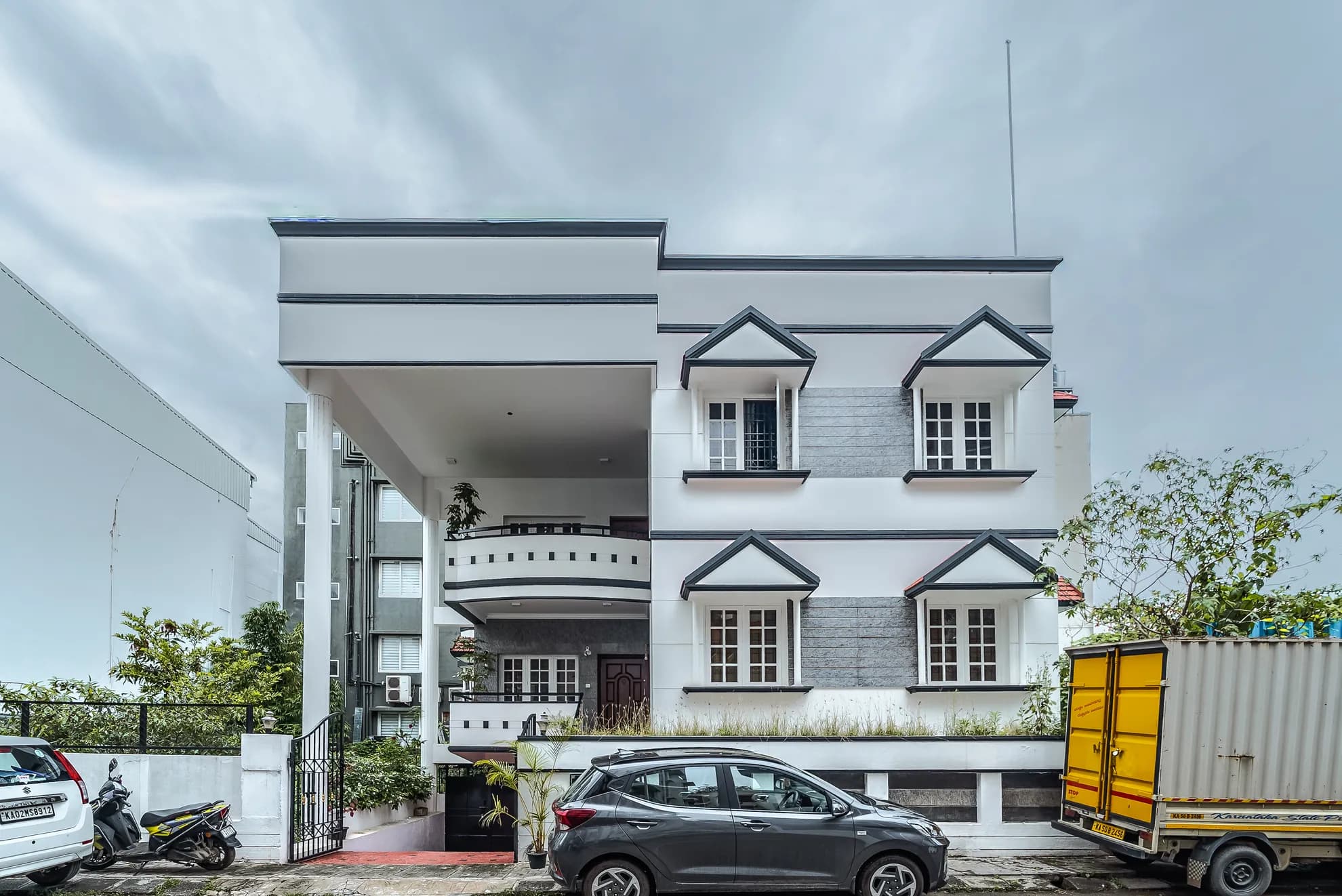 Entrance and Parking 2 at Vanta Grove, Bengaluru