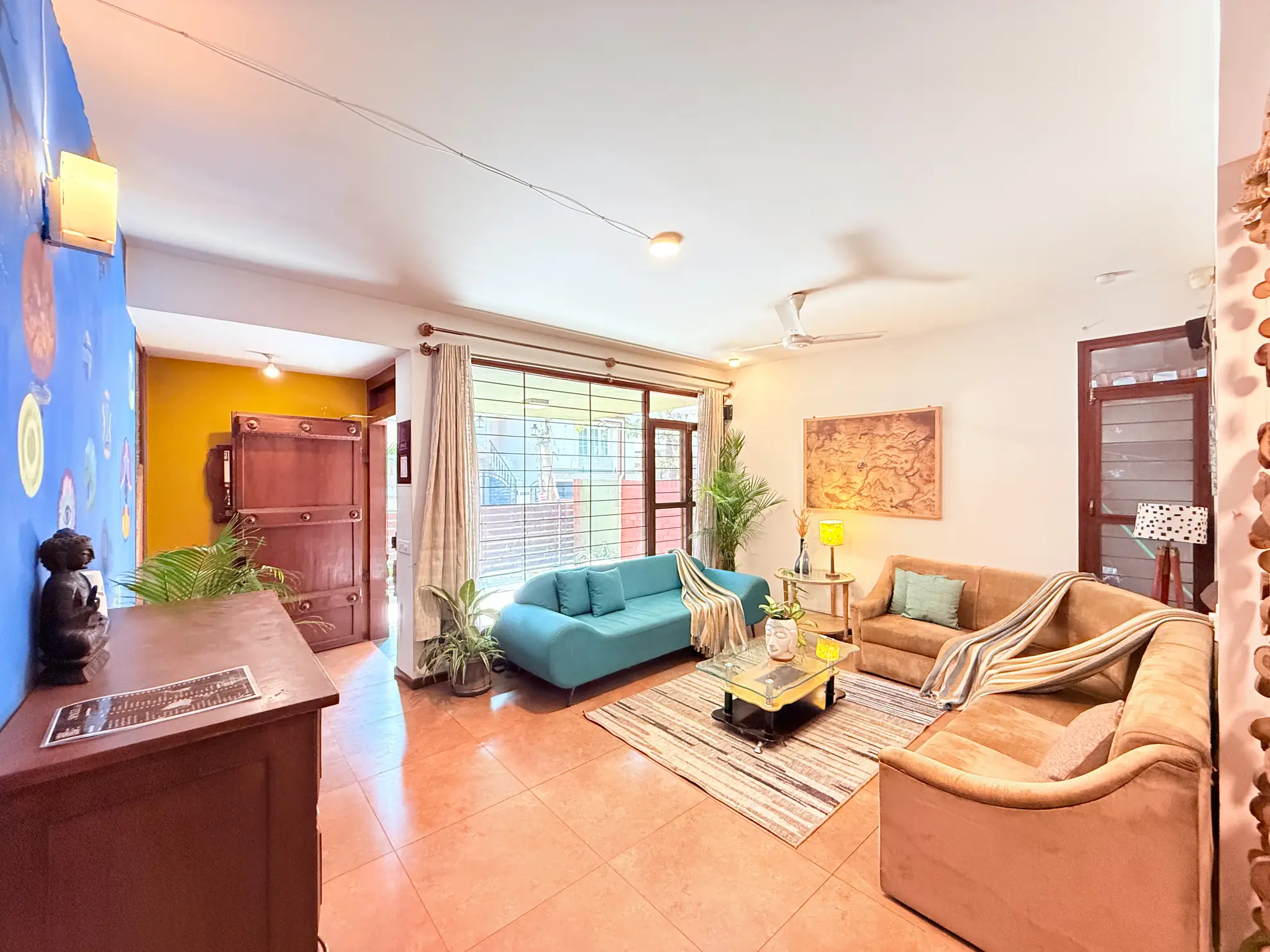 Living Area 1 at Jugglers Rest, Bengaluru