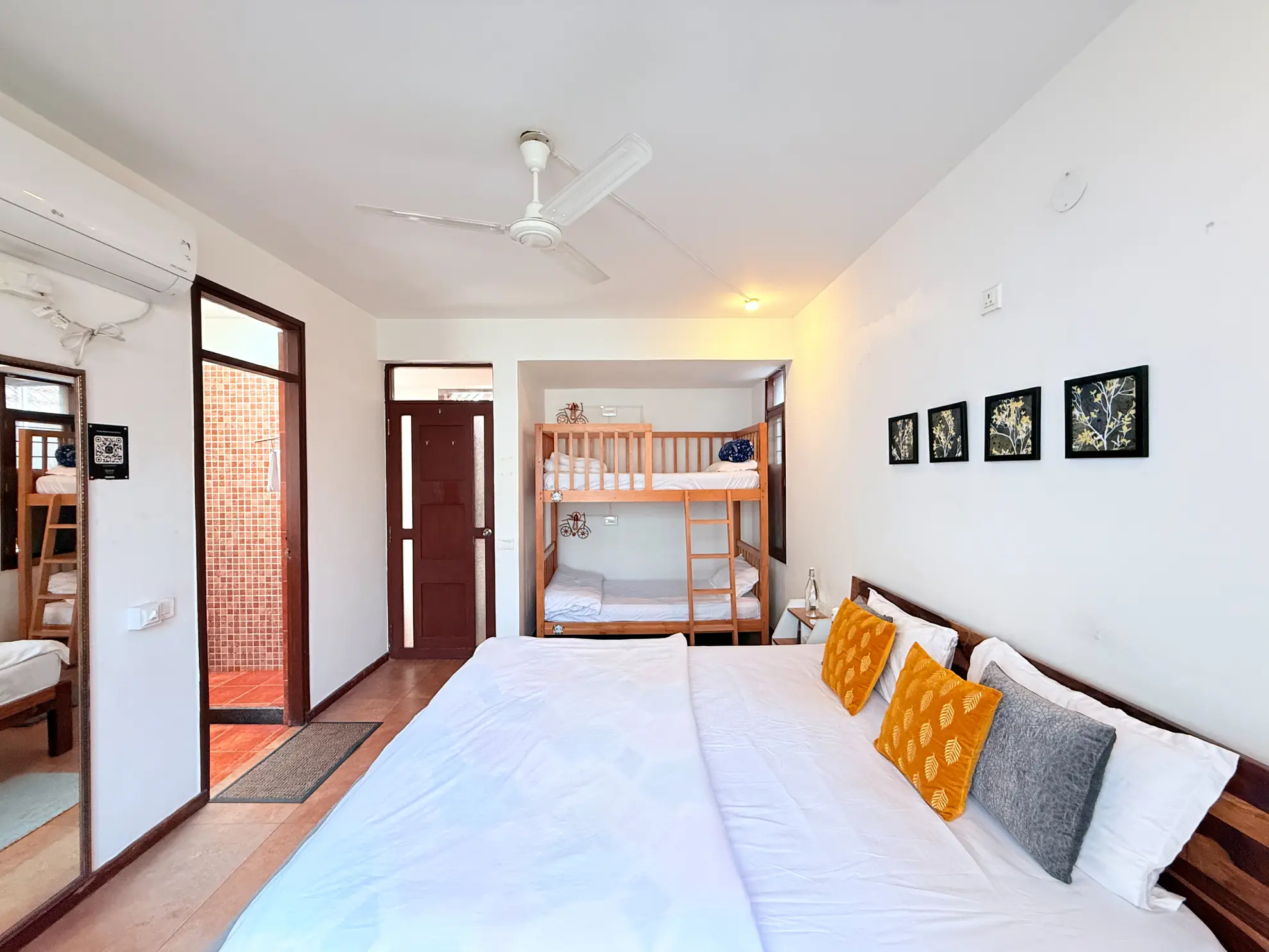 Fourth Bedroom 3 at Jugglers Rest, Bengaluru