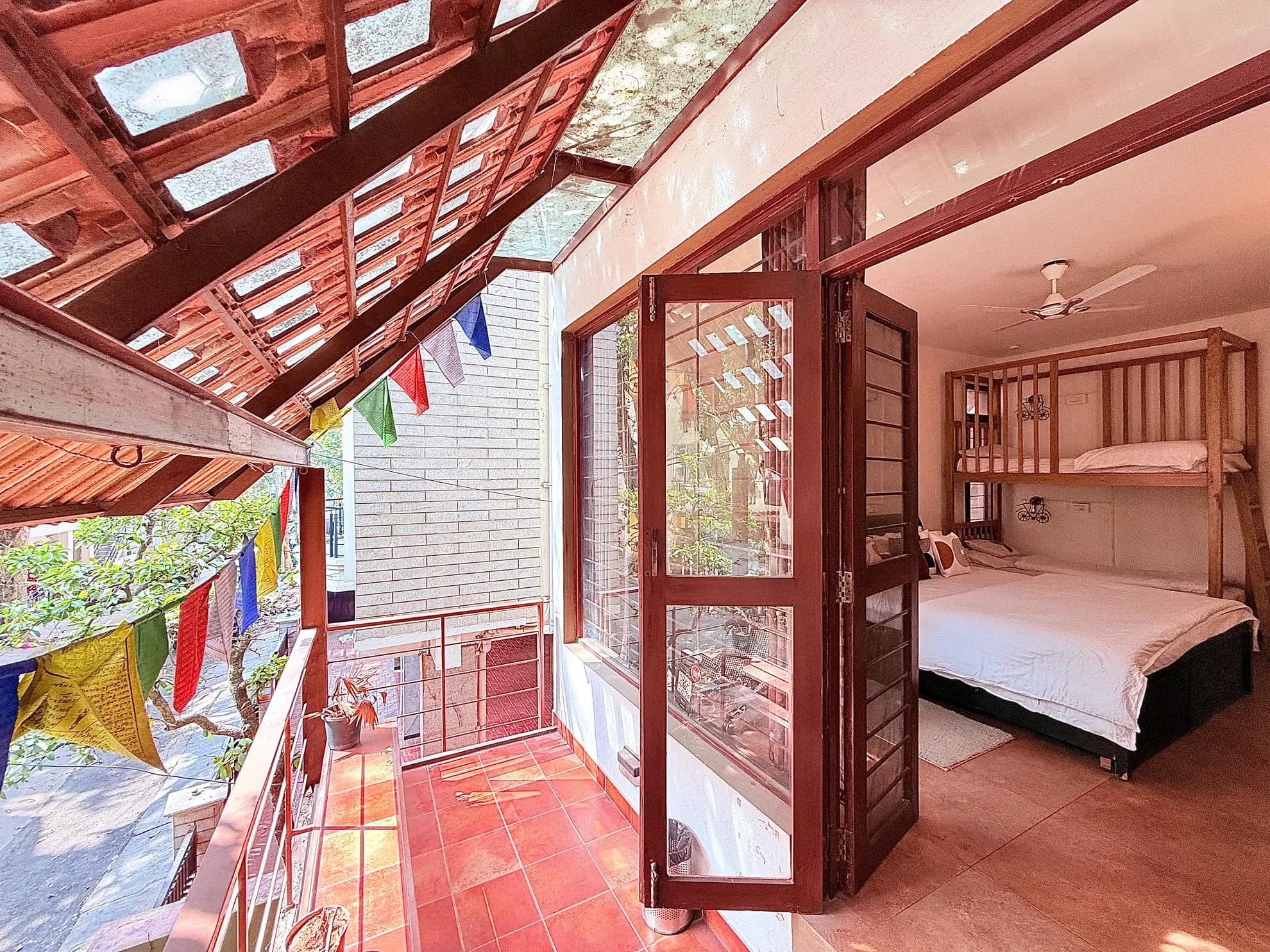 First Bedroom 14 at Jugglers Rest, Bengaluru