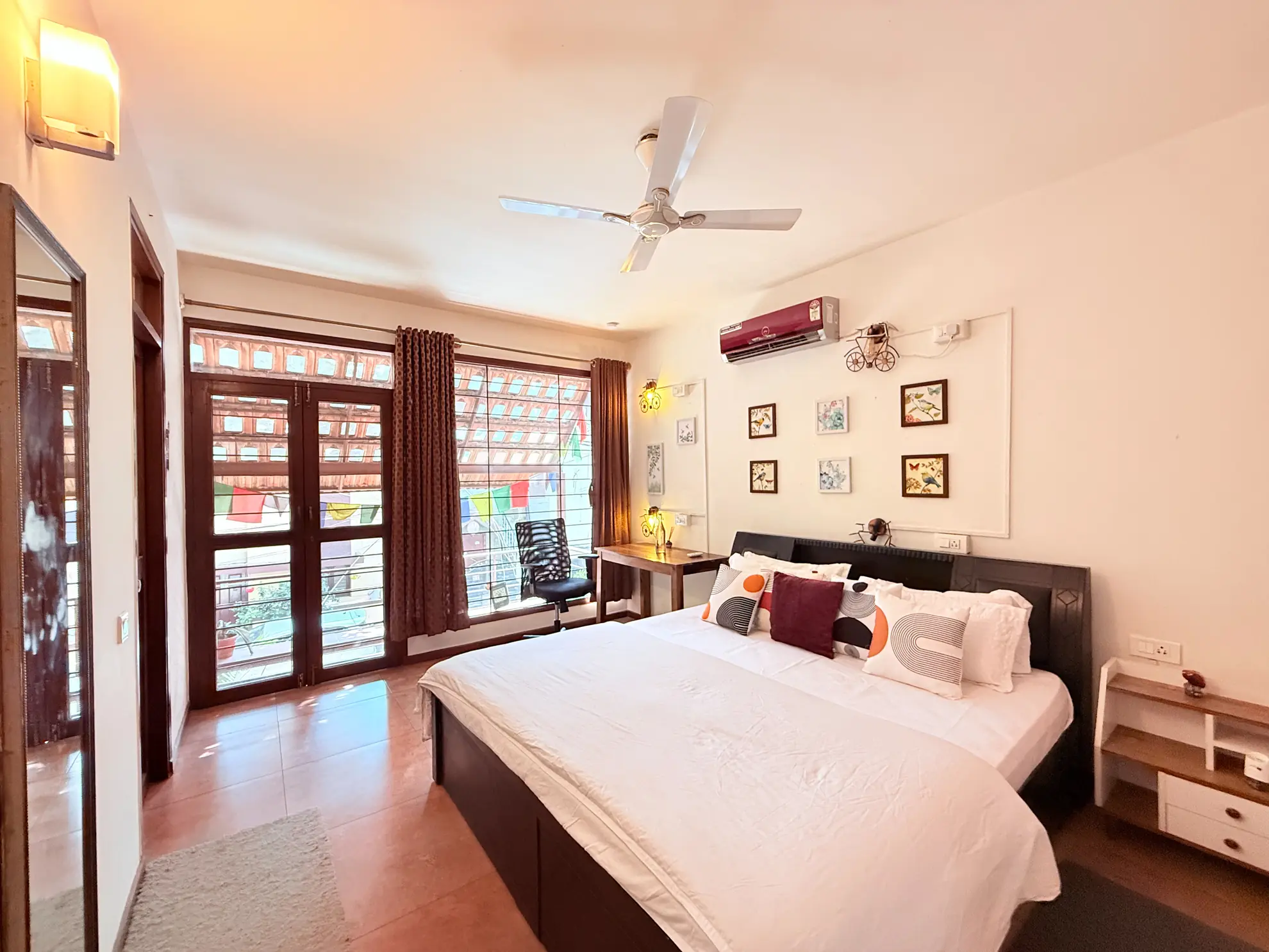 First Bedroom 2 at Jugglers Rest, Bengaluru
