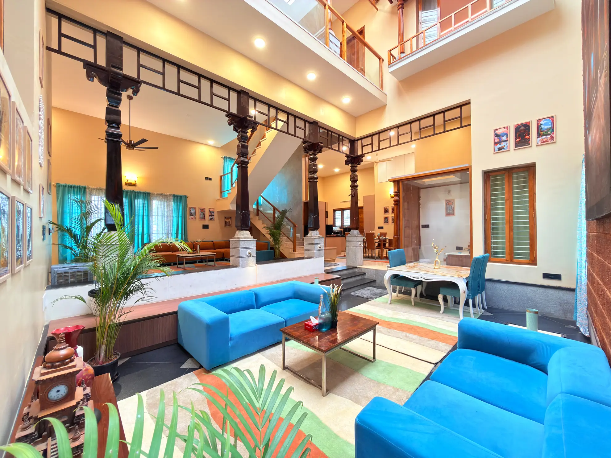 Living Area 1 at Aurora Heights, Bengaluru