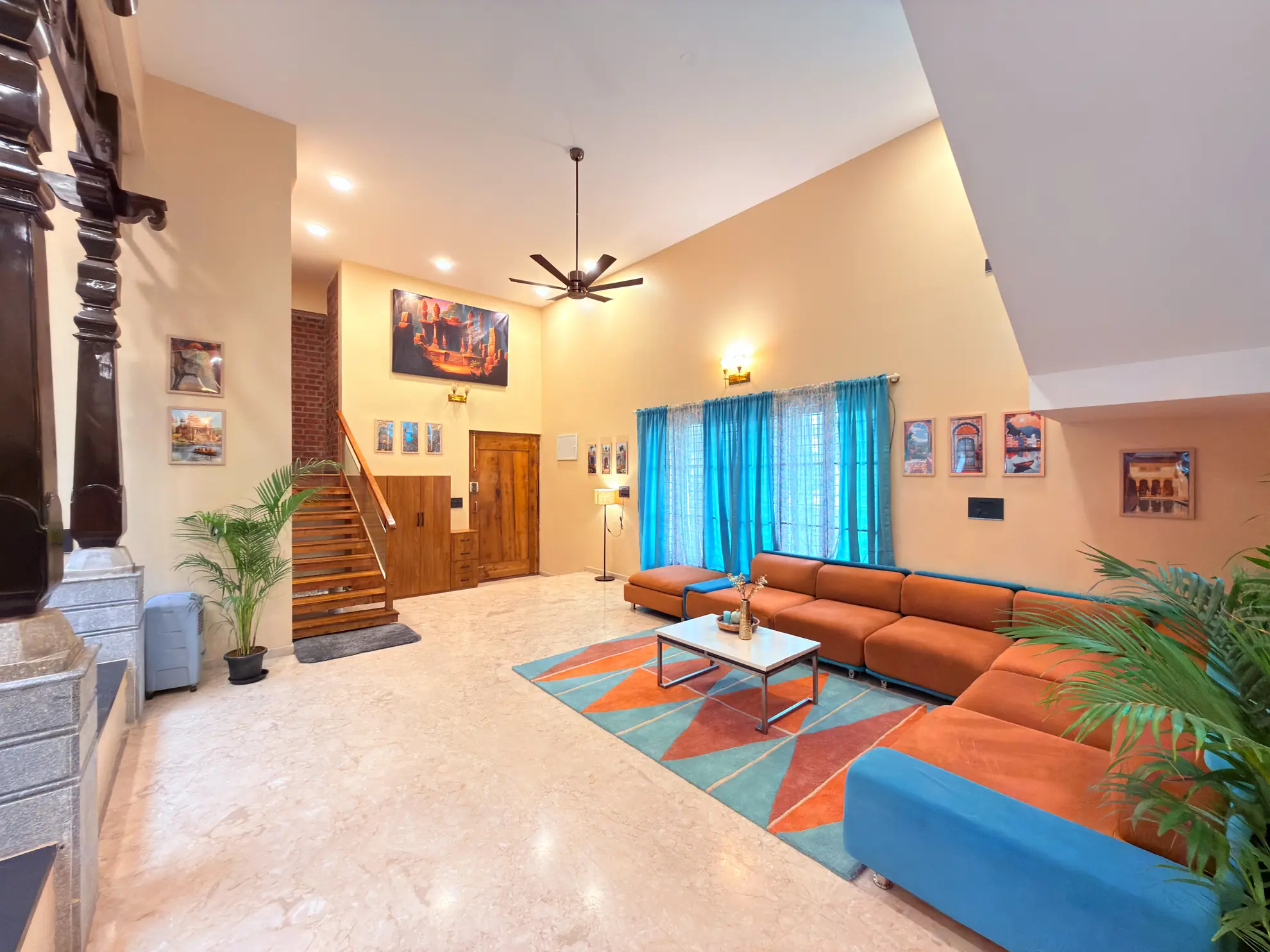 Living Area 10 at Aurora Heights, Bengaluru