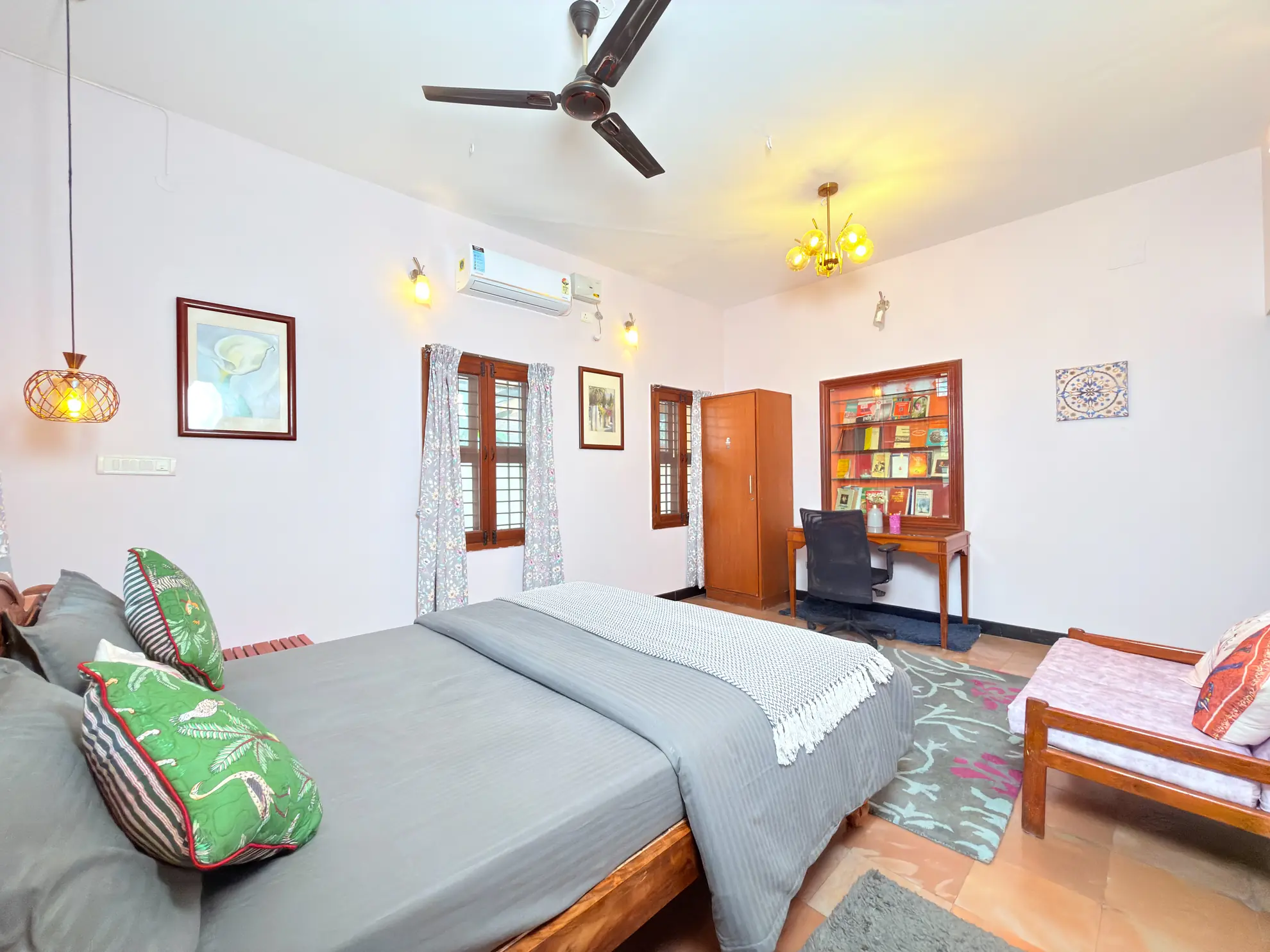 First Bedroom 4 at Vana Vista, Bengaluru