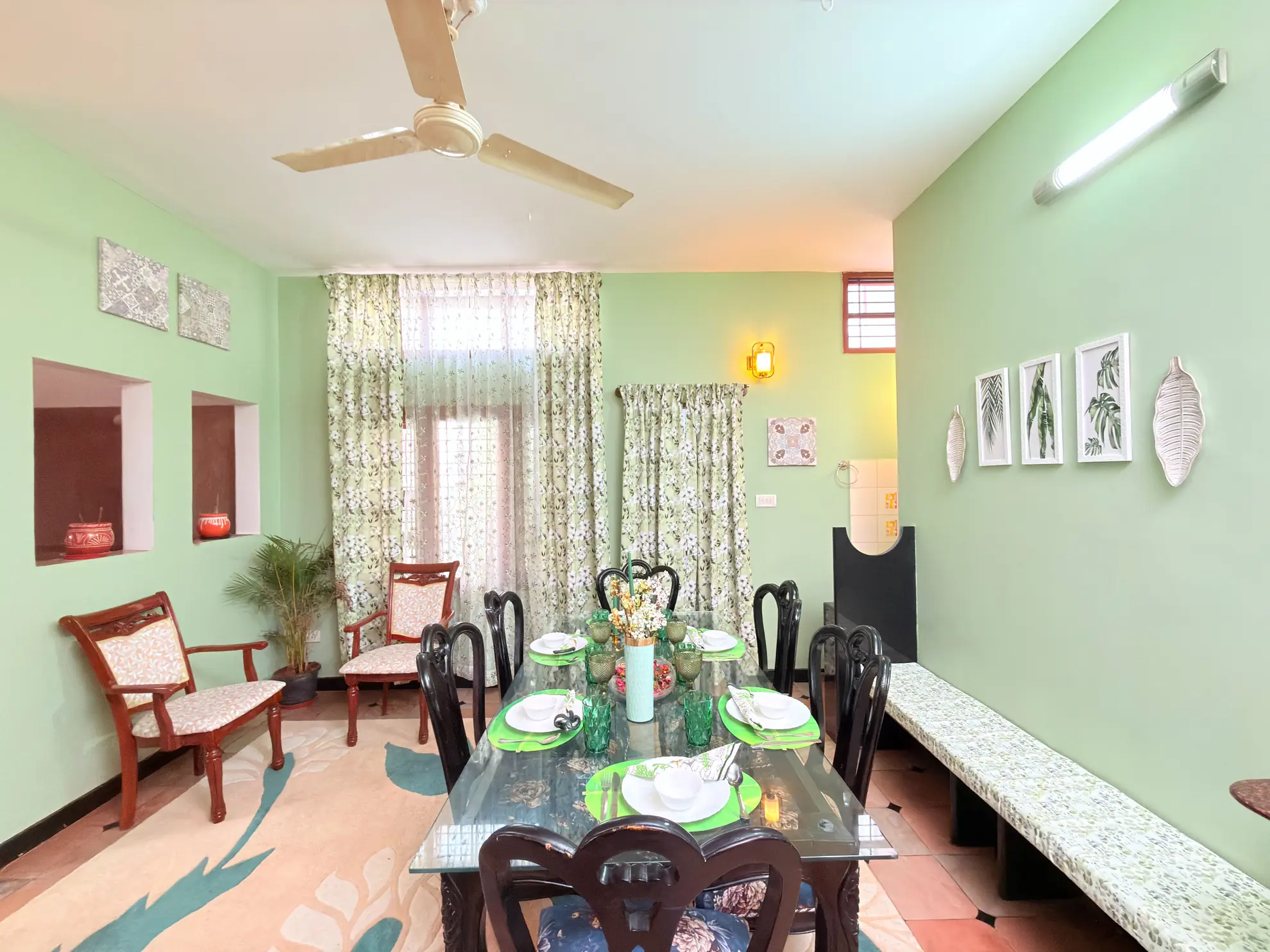 Dining Area 2 at Vana Vista, Bengaluru