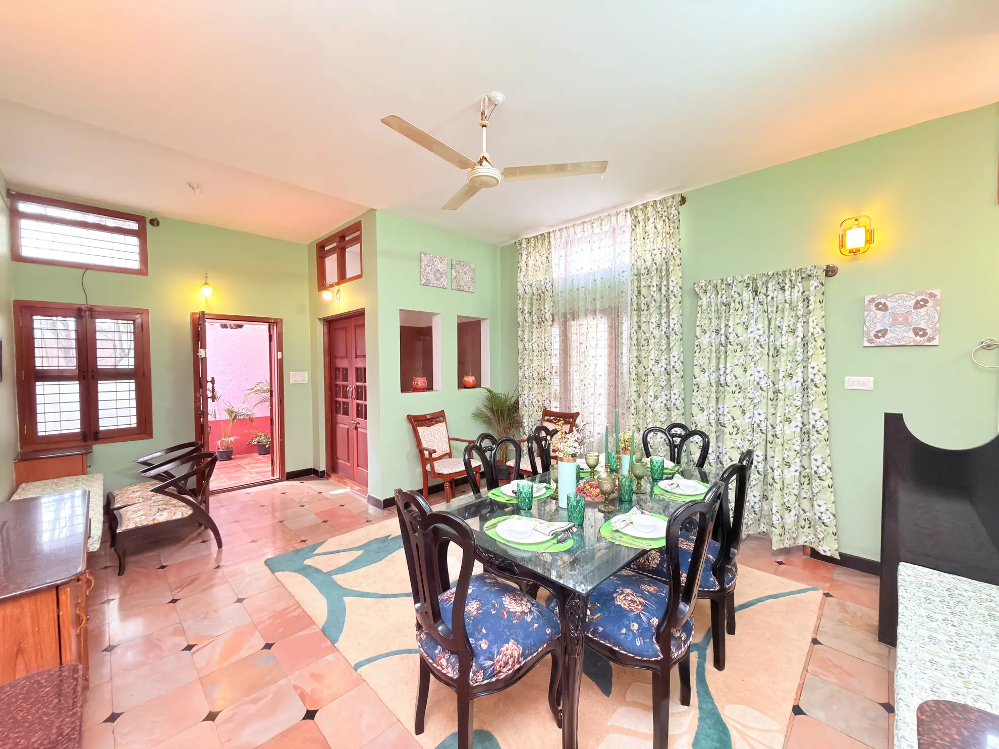 Dining Area 1 at Vana Vista, Bengaluru