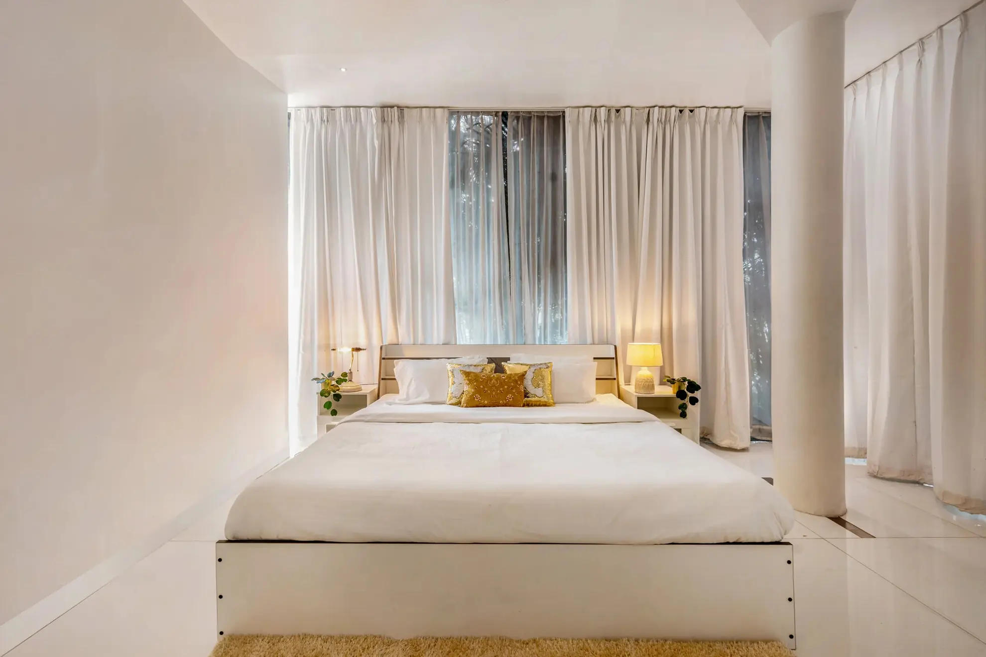 Second Bedroom 2 at Crystal Hall, Bengaluru