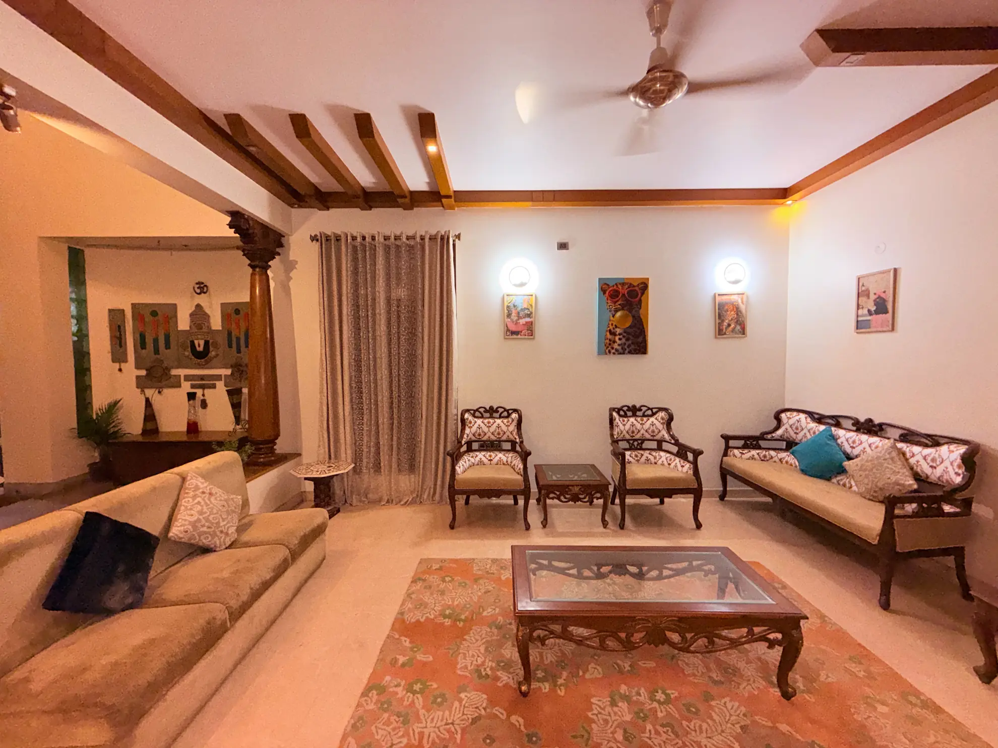 Living Area 3 at Terra Nest, Bengaluru