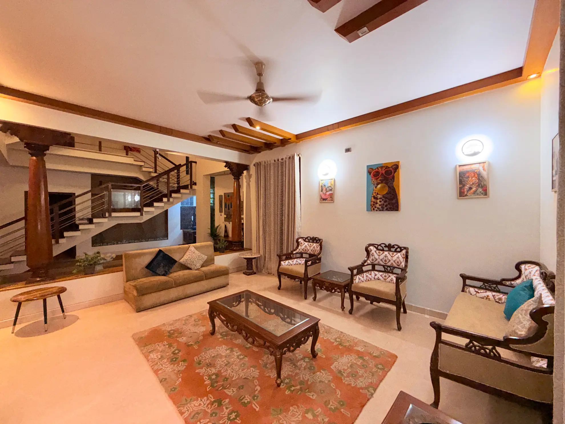 Living Area 4 at Terra Nest, Bengaluru