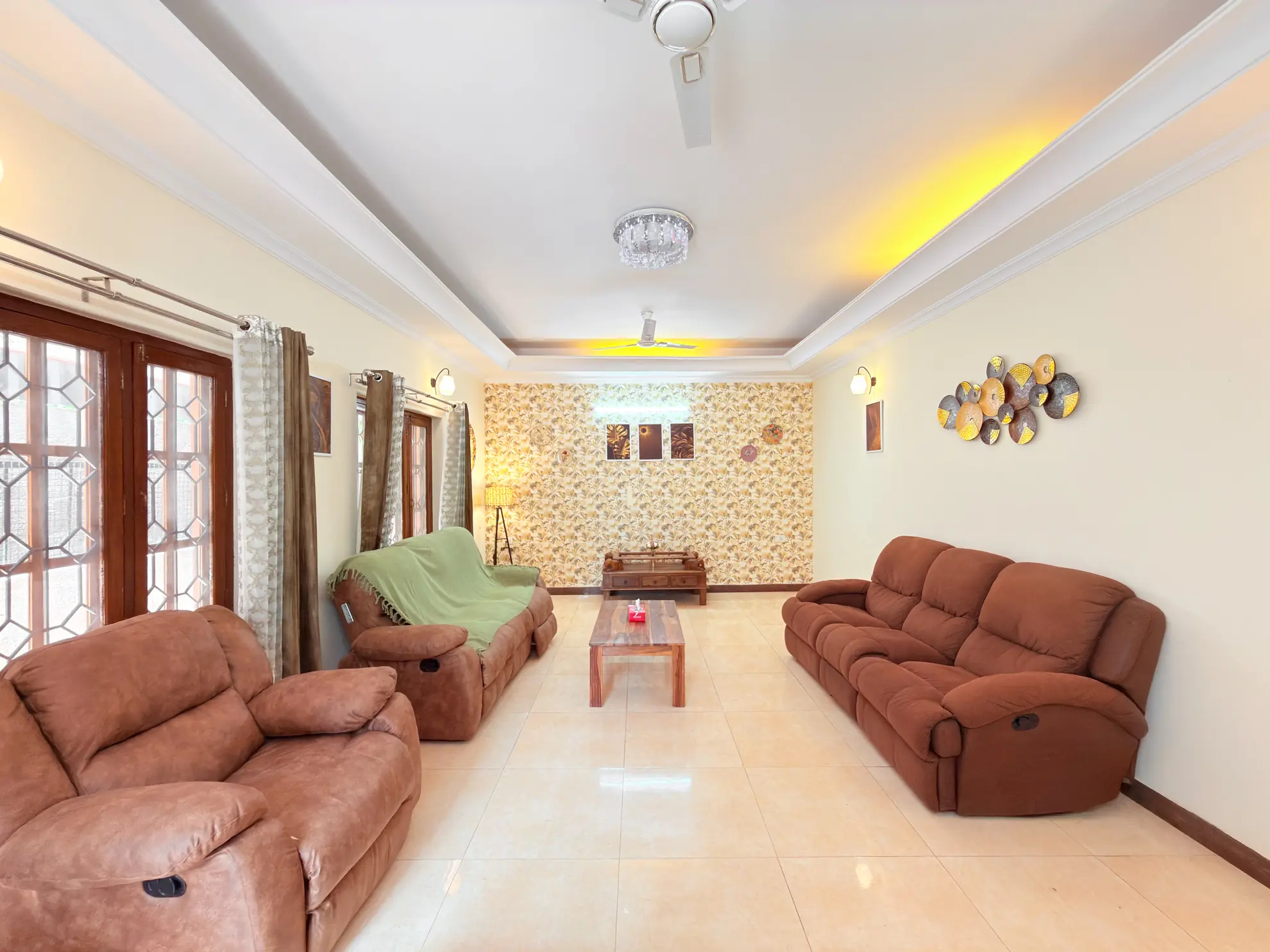 Living Area 2 at Silicon Hideaway, Bengaluru