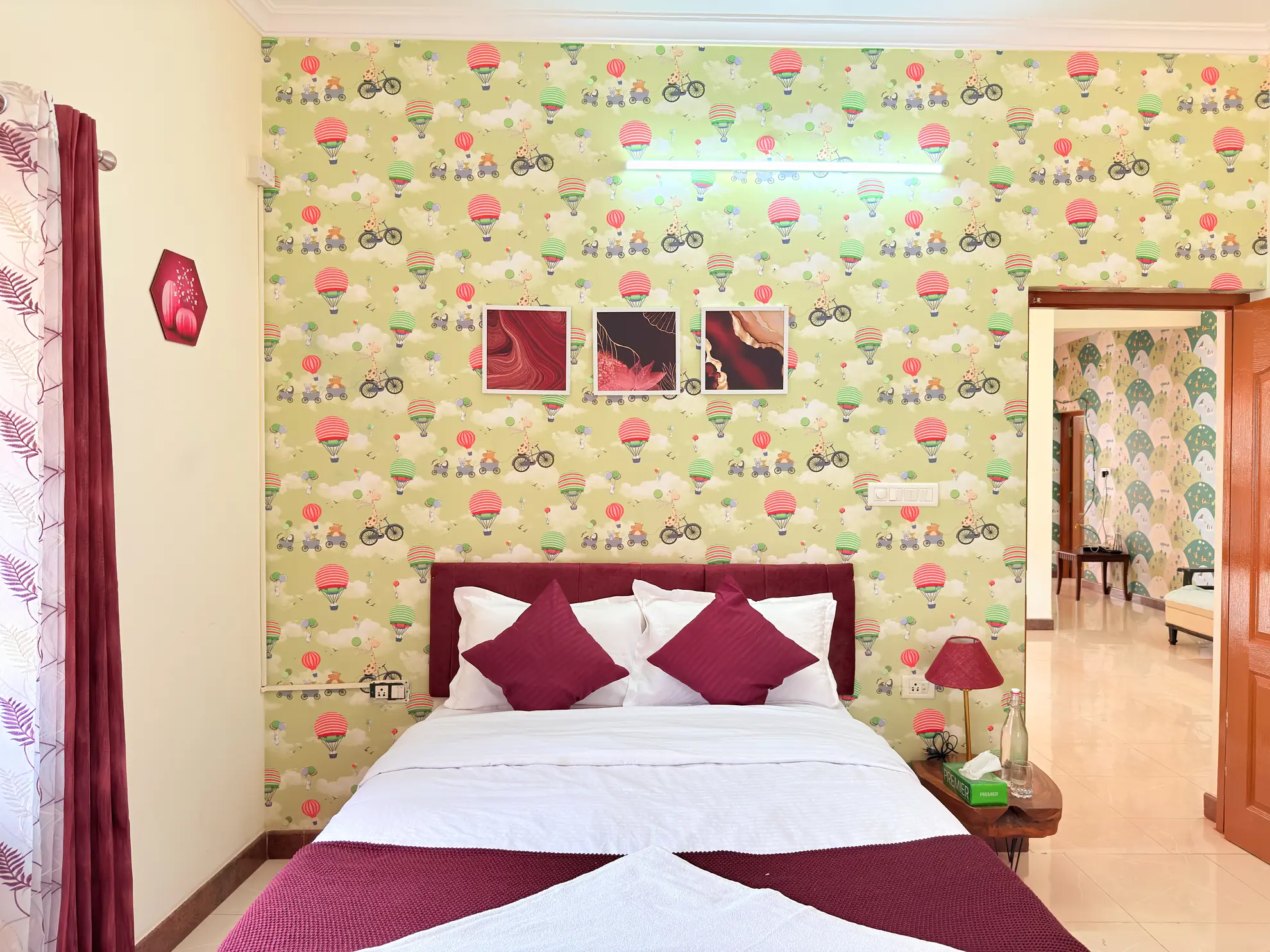 Fifth Bedroom 6 at Silicon Hideaway, Bengaluru
